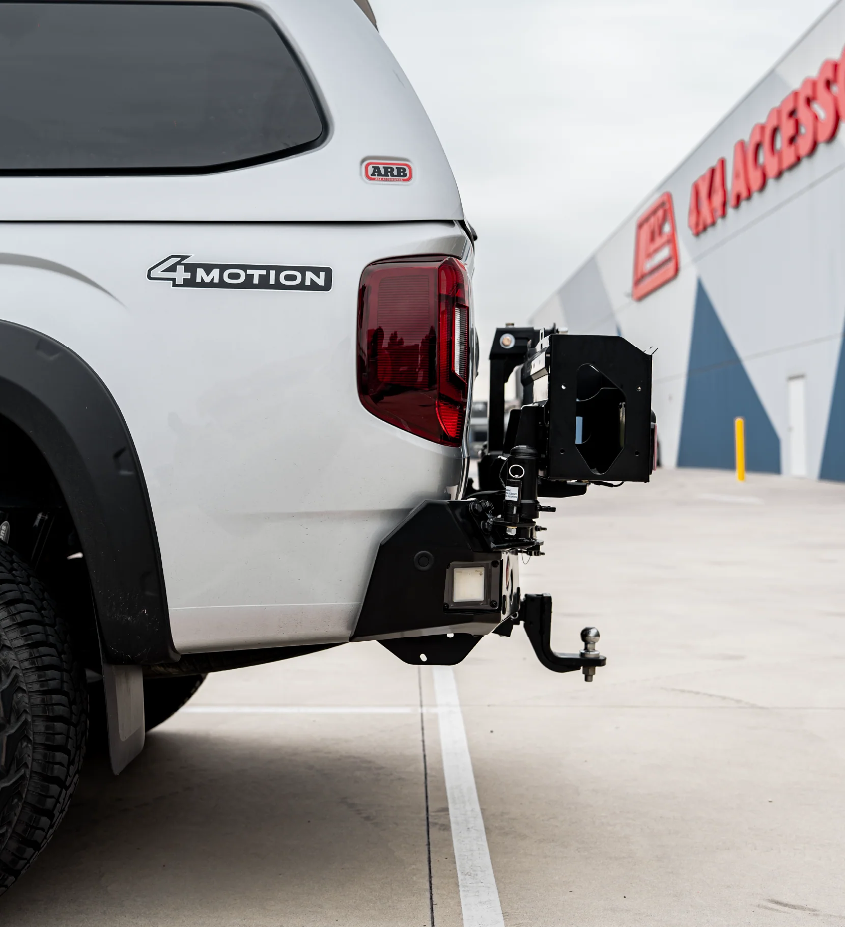 All-New Amarok 2023-On - 022-02 Rear Wheel Carrier Double Jerry Can Holder Package - SKU MCC-04002-202PK3 - Image 8