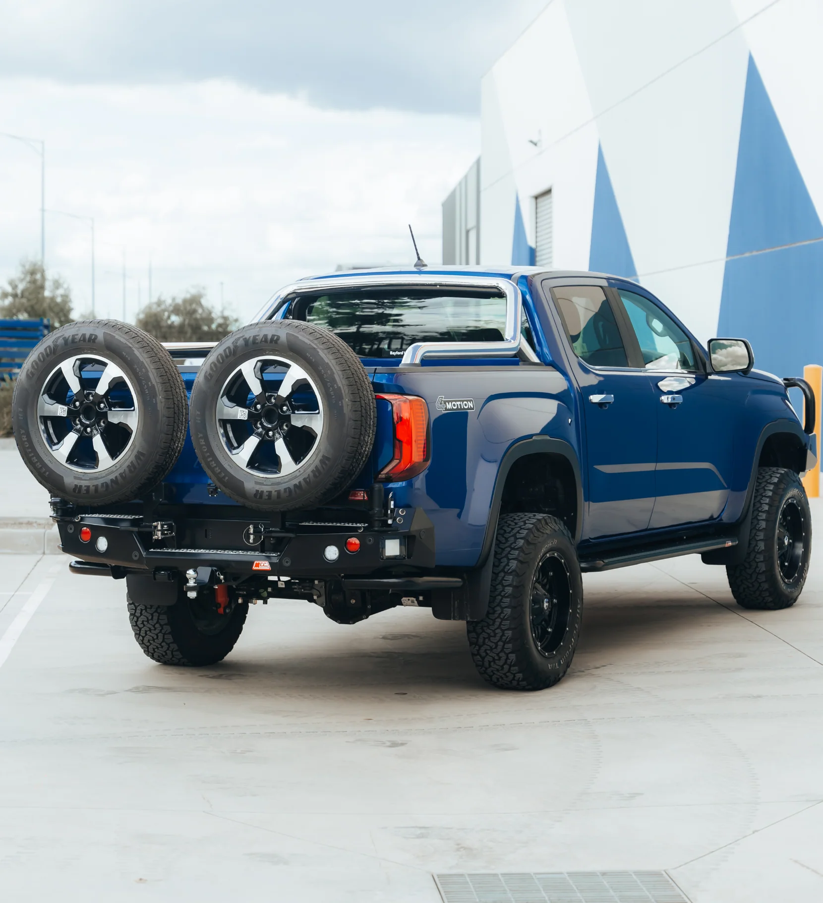 All-New Amarok 2023-On - 022-02 Rear Wheel Carrier Dual Wheels Carrier Package - SKU MCC-04002-202PK1 - Image 2