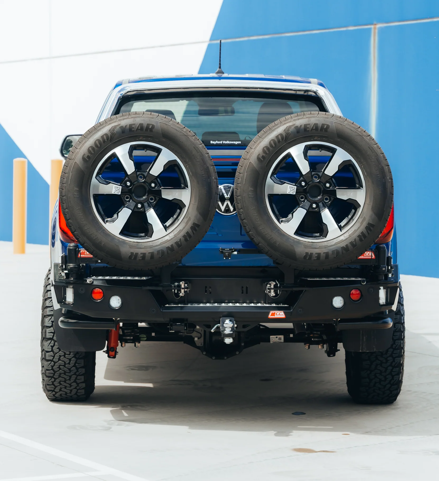 All-New Amarok 2023-On - 022-02 Rear Wheel Carrier Dual Wheels Carrier Package - SKU MCC-04002-202PK1 - Image 3