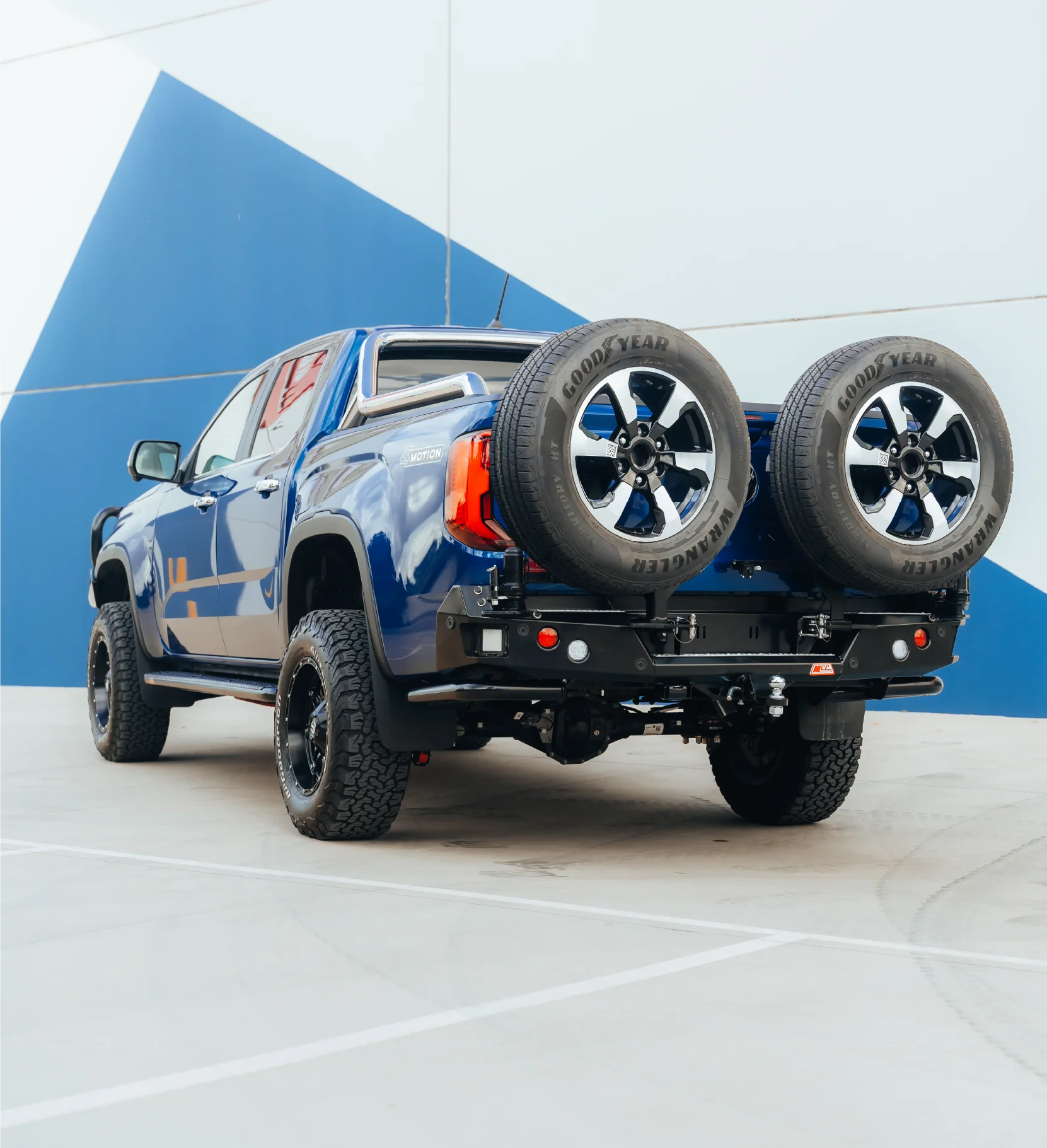 All-New Amarok 2023-On - 022-02 Rear Wheel Carrier Dual Wheels Carrier Package - SKU MCC-04002-202PK1 - Image 4