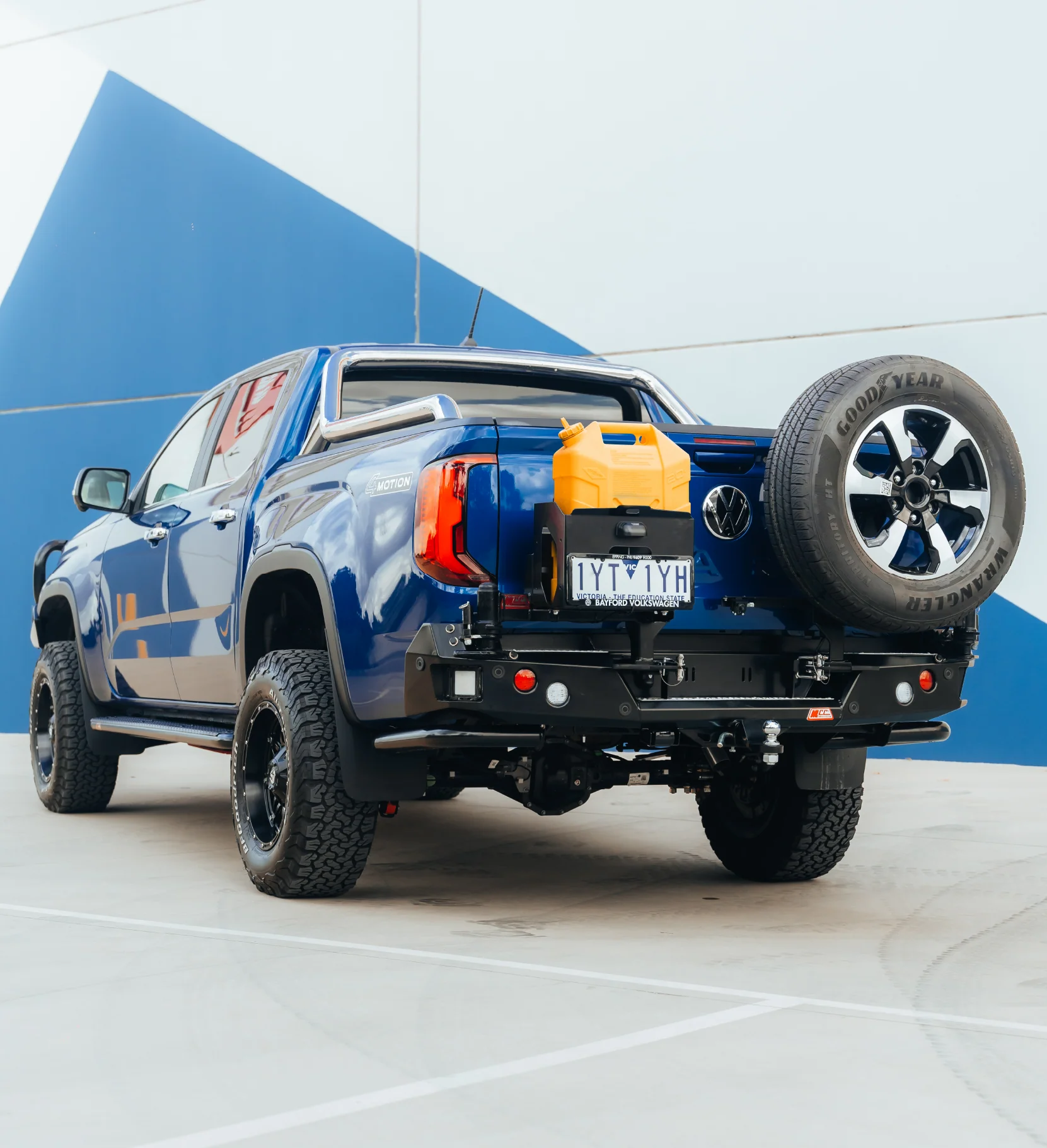 All-New Amarok 2023-On - 022-02 Rear Wheel Carrier Single Jerry Can Holder Package - SKU MCC-04002-202PK2 - Image 4