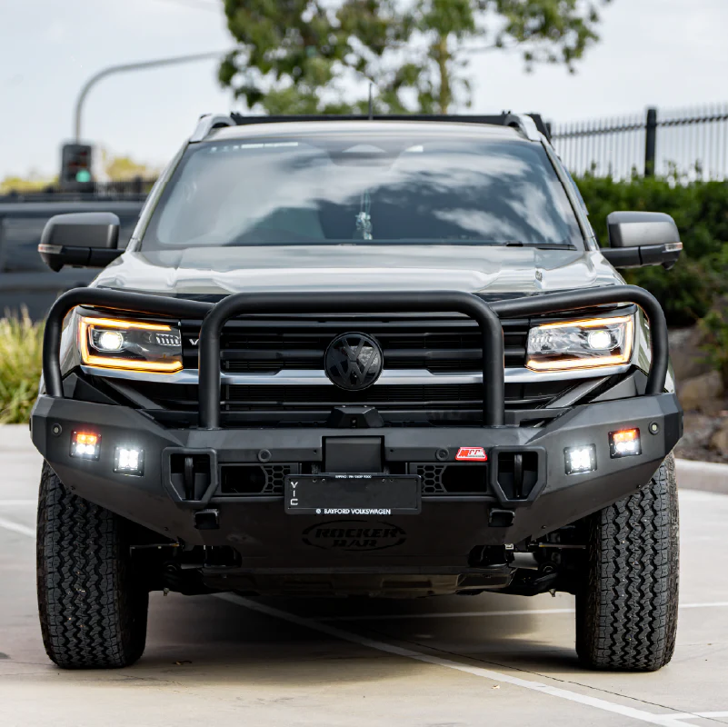 All-New Amarok 2023-On - 078-02SQ Rocker Bull Bar Triple Loops Package - SKU MCC-04002-7802SQ - Image 3