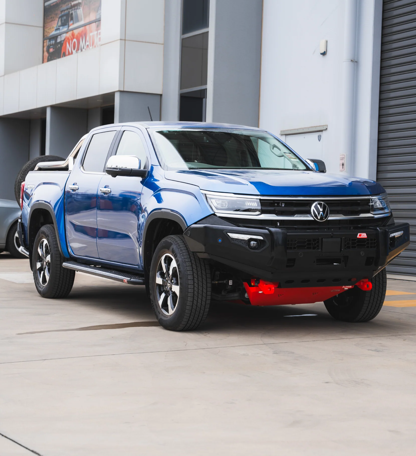 All-New Amarok 2023-On - 309BSBK All Black Side Step Package - SKU MCC-04002-309BSBK - Image 3