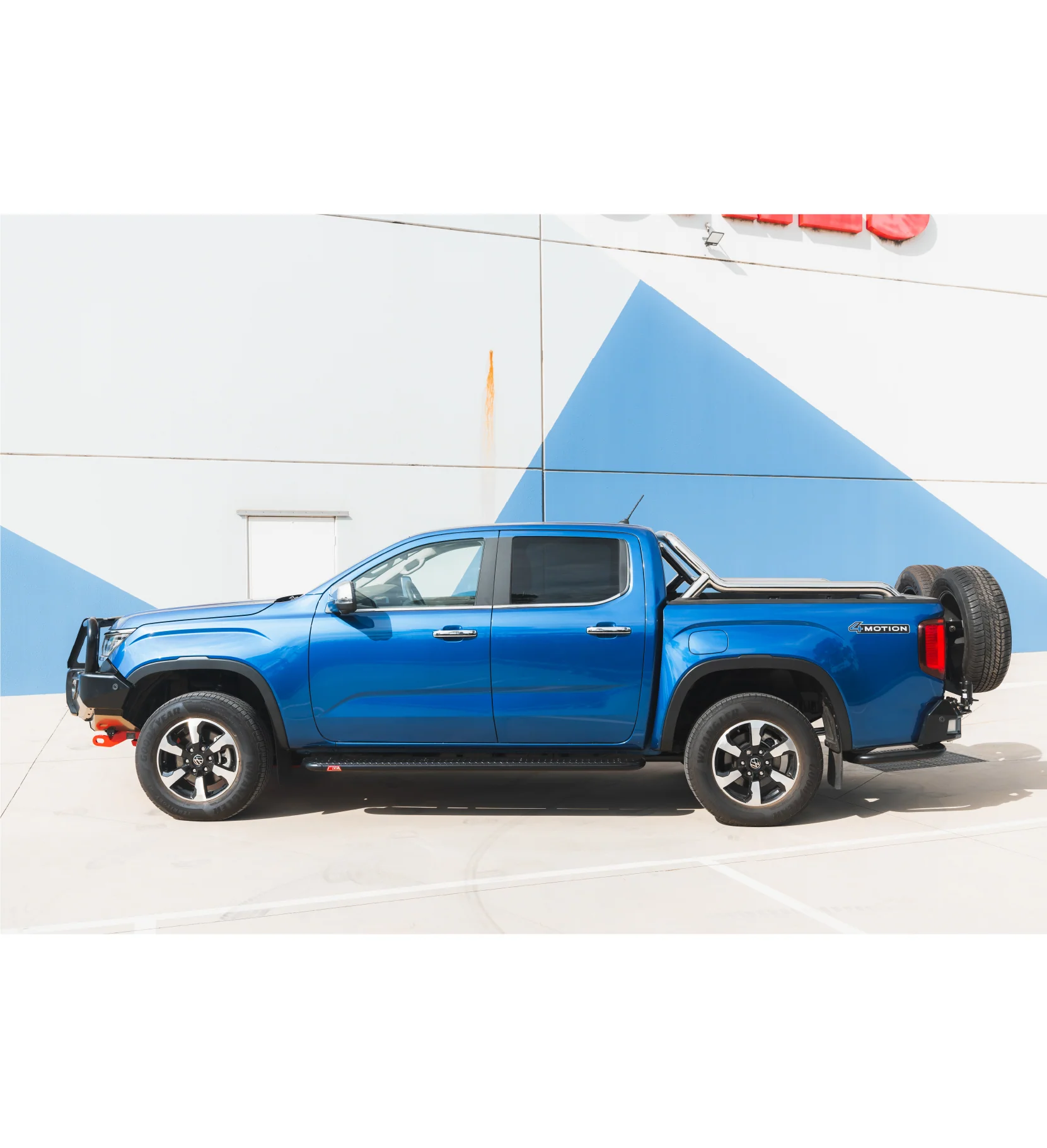 All-New Amarok 2023-On - 309BSBK All Black Side Step Package - SKU MCC-04002-309BSBK - Image 4