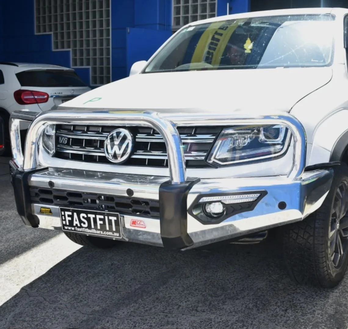 Amarok 2011-On 808-01A Alloy Phoenix Bull Bar Triple Loops Package - SKU MCC-04001-801AW - Image 2