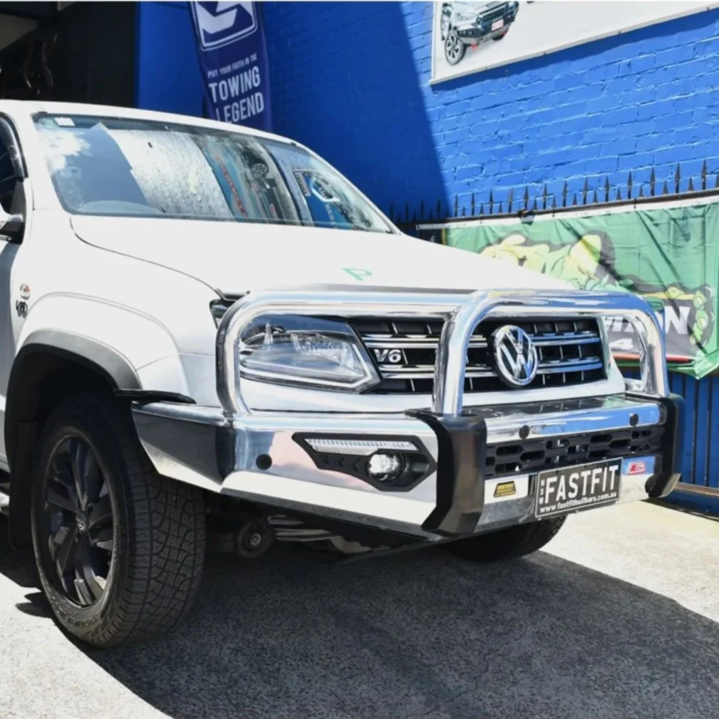 Amarok 2011-On 808-01A Alloy Phoenix Bull Bar Triple Loops Package - SKU MCC-04001-801AW - Image 3