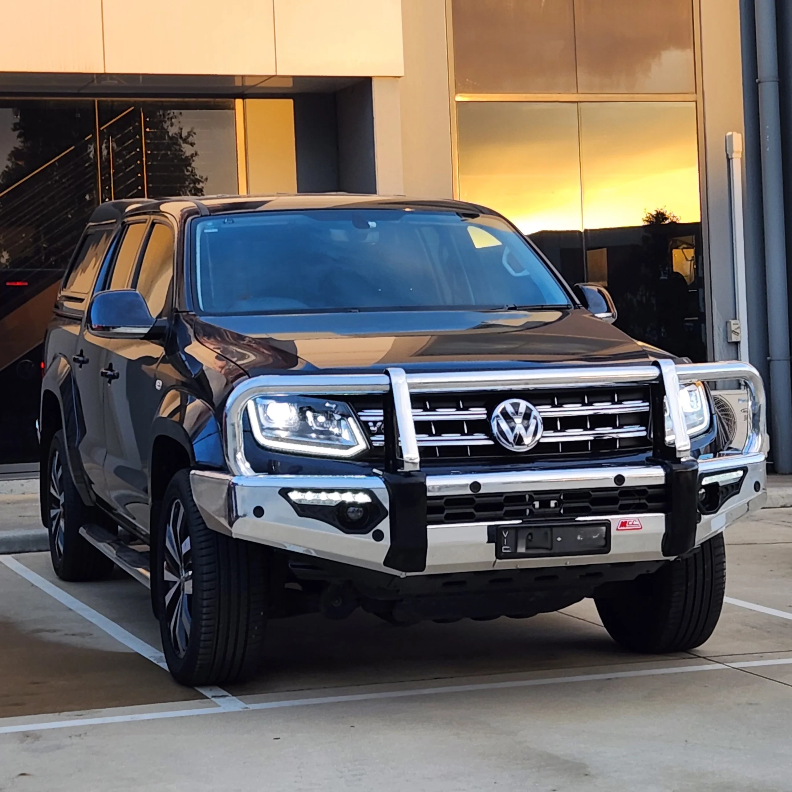 Amarok 2011-On 808-02A Alloy Phoenix Bull Bar A-Frame Package - SKU MCC-04001-802AW - Image 2