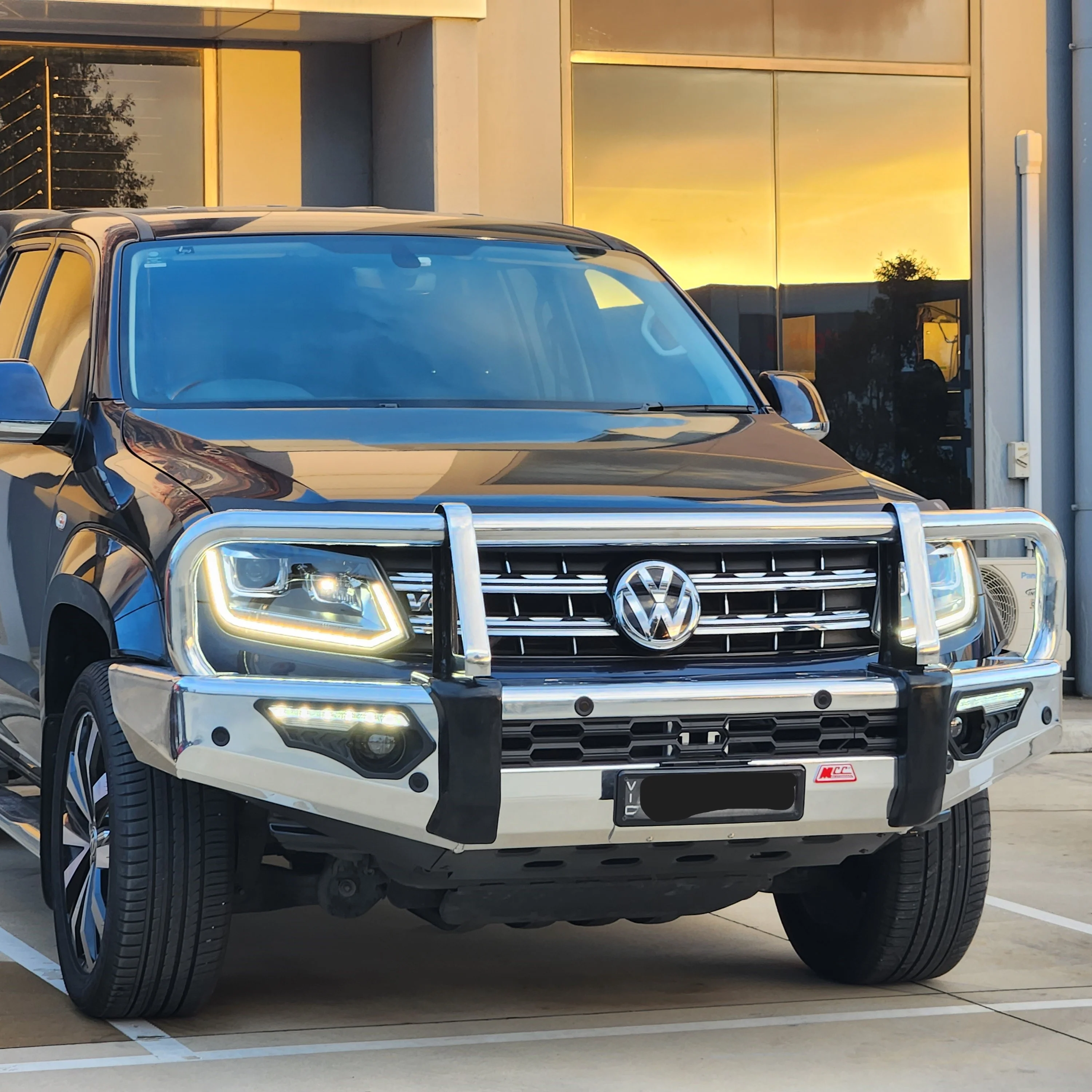 Amarok 2011-On 808-02A Alloy Phoenix Bull Bar A-Frame Package - SKU MCC-04001-802AW - Image 3