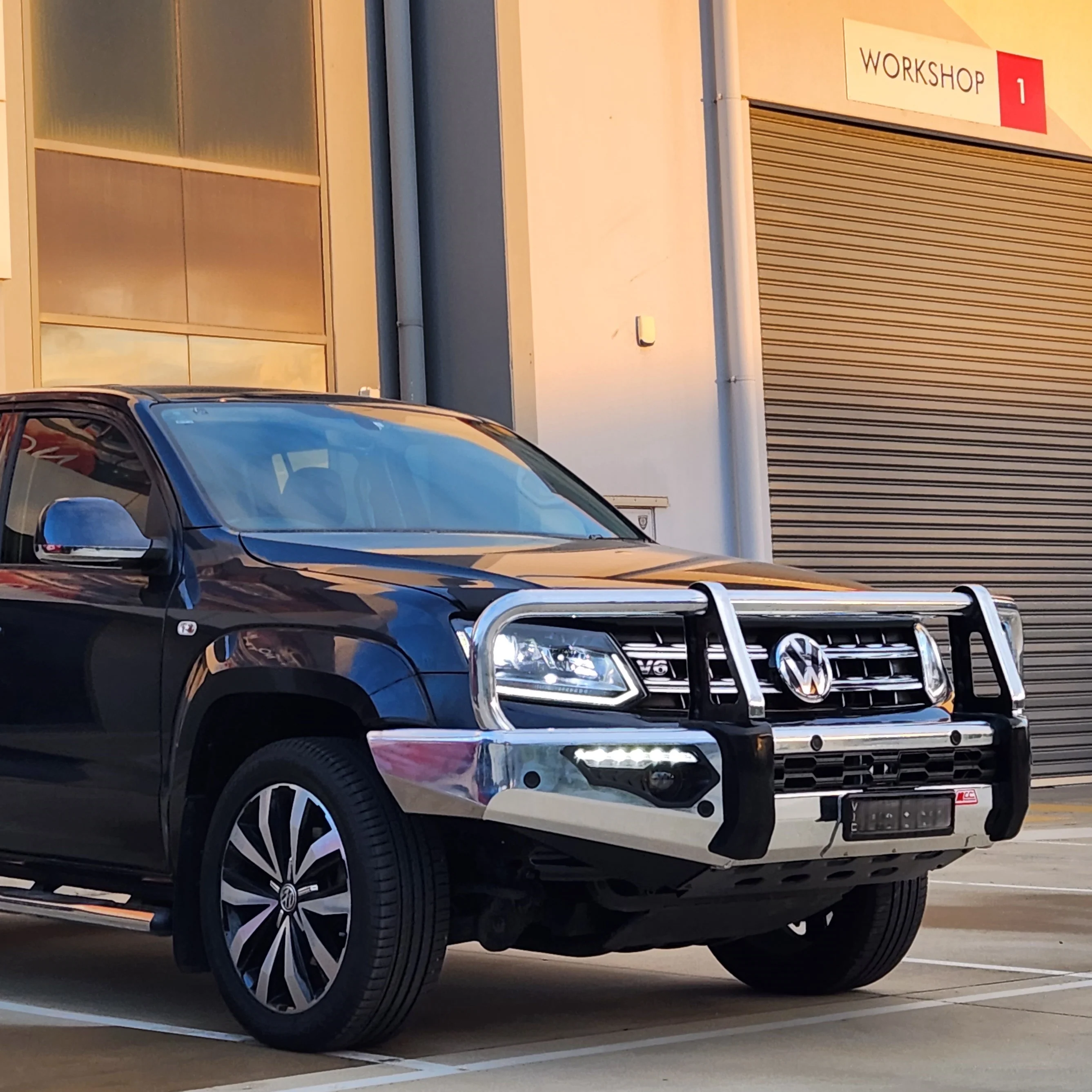 Amarok 2011-On 808-02A Alloy Phoenix Bull Bar A-Frame Package - SKU MCC-04001-802AW - Image 4