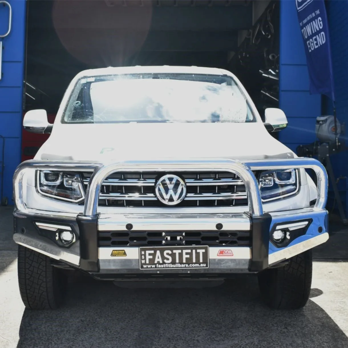 Amarok 2011-On 808-01A Alloy Phoenix Bull Bar Triple Loops Package - SKU MCC-04001-801AW - Image 5