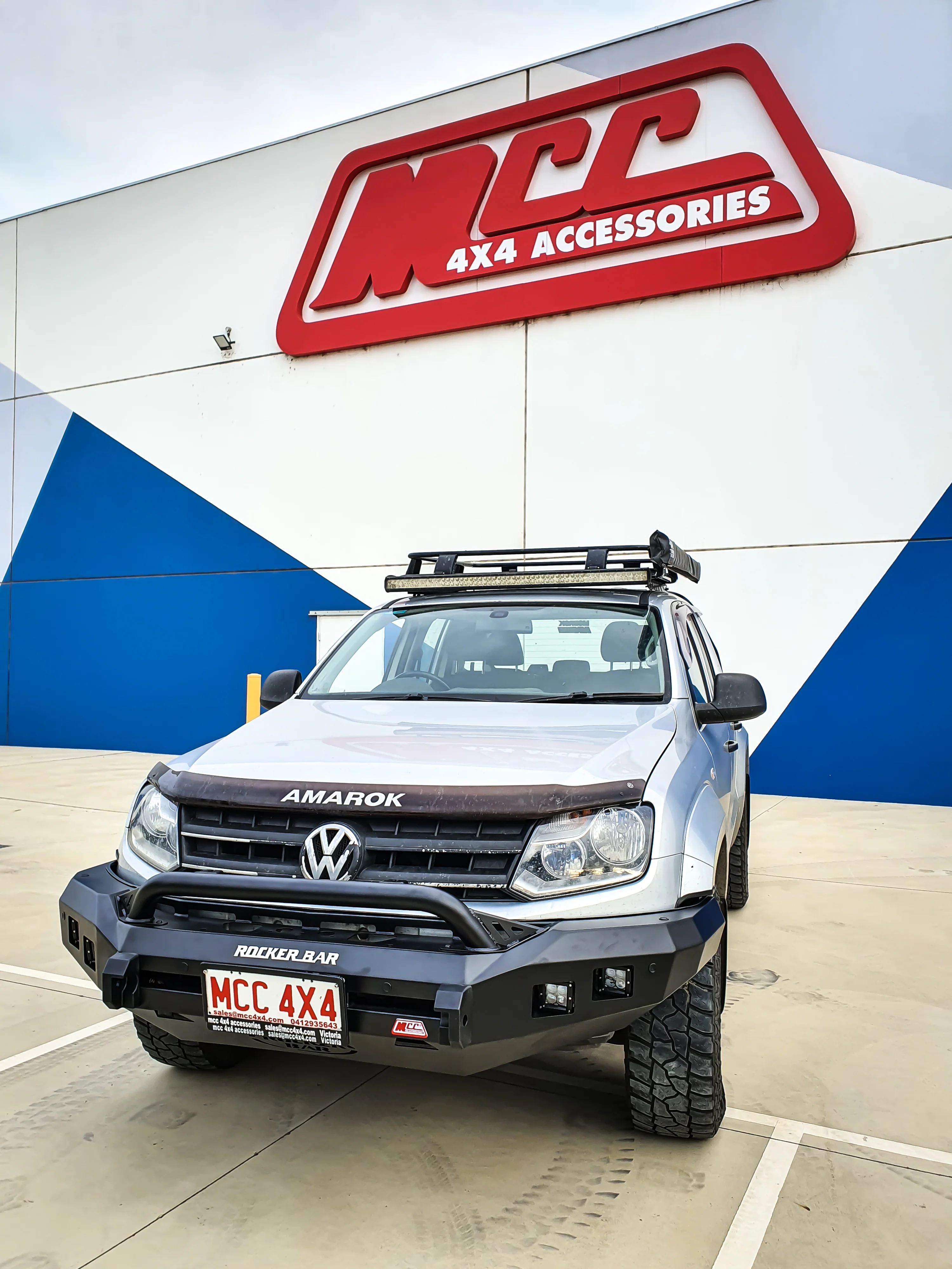 Amarok 2011-On 078-01SQL Rocker Bull Bar Single Low Loop Package - SKU MCC-04001-7801SQL - Image 2