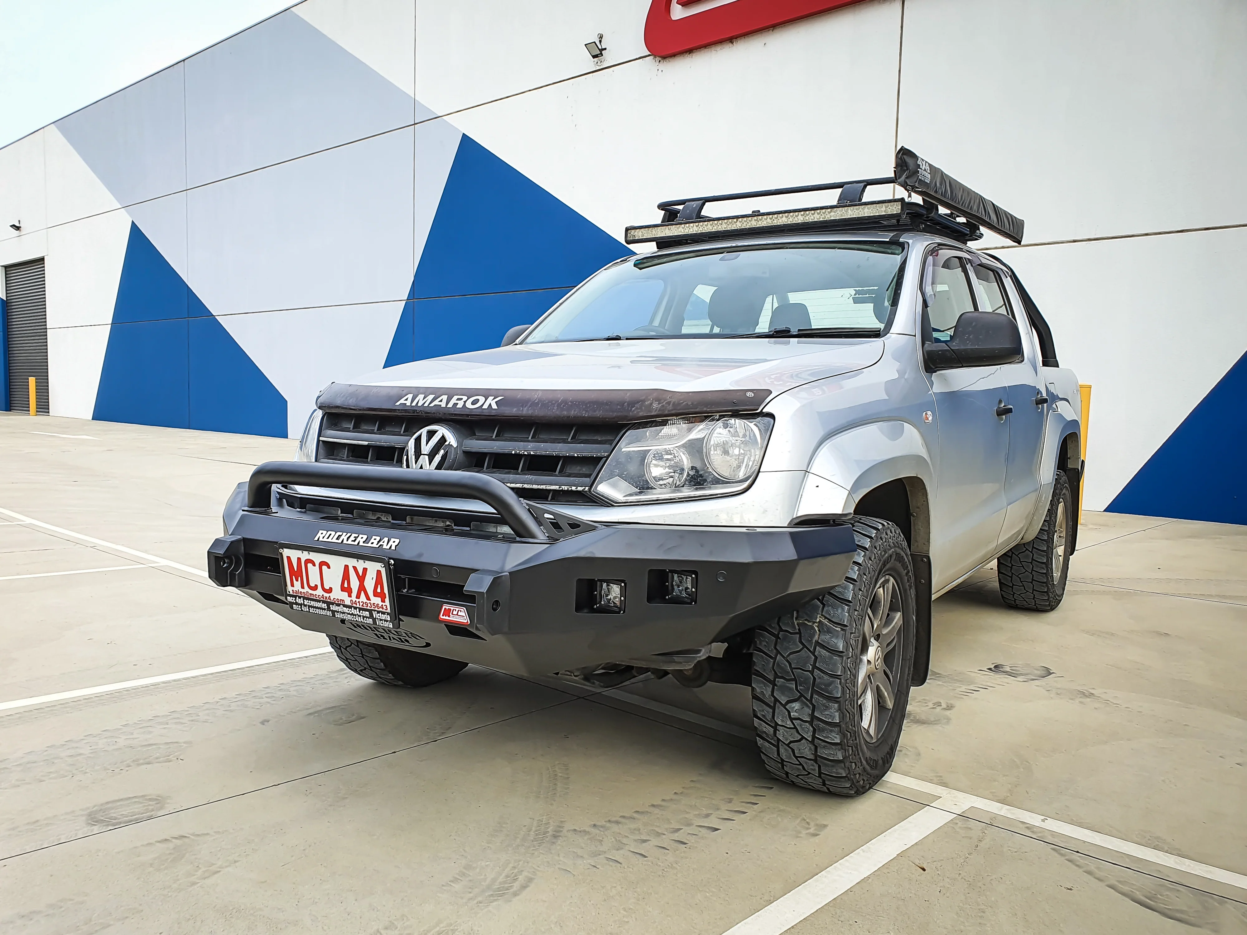 Amarok 2011-On 078-01SQL Rocker Bull Bar Single Low Loop Package - SKU MCC-04001-7801SQL - Image 4
