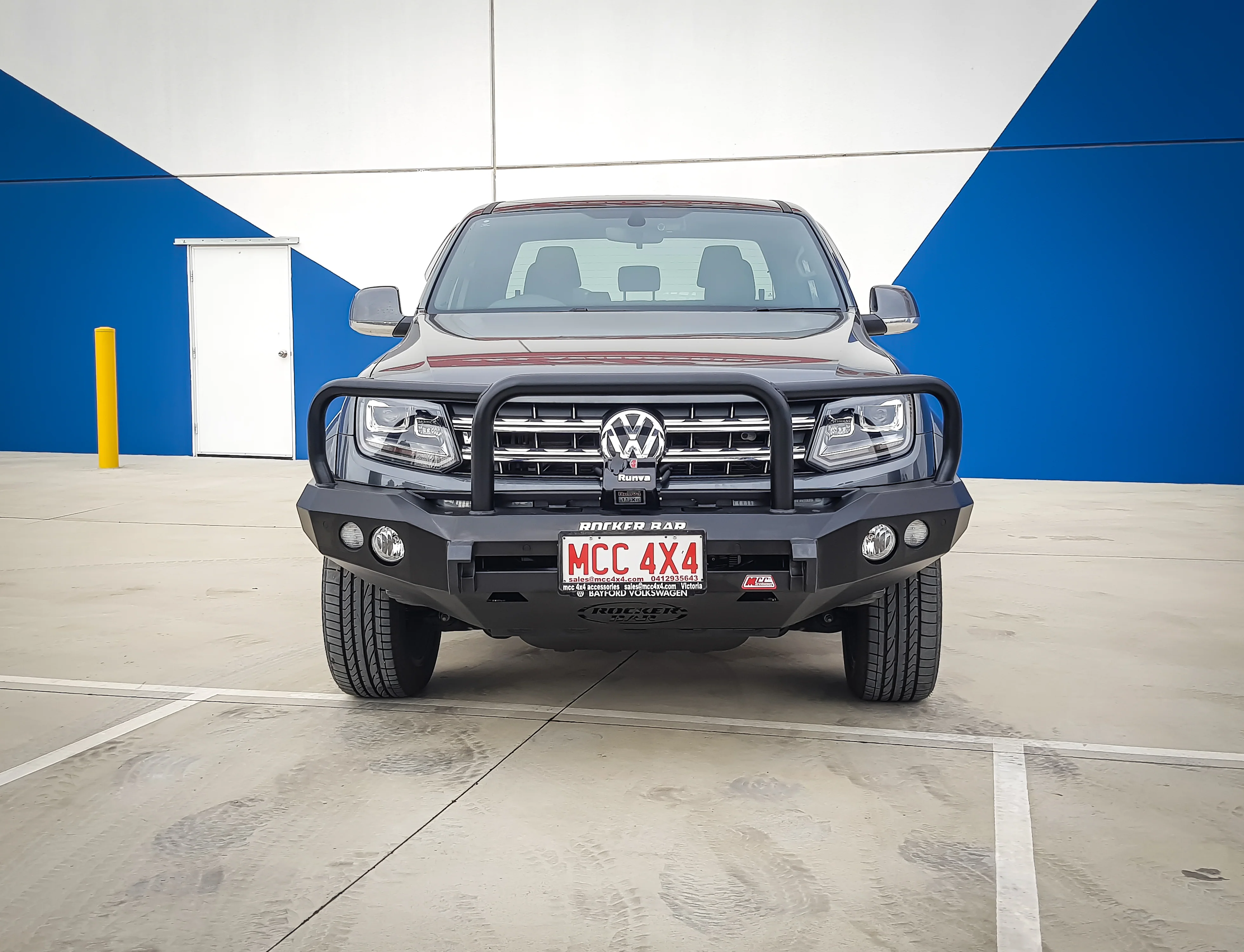 Amarok 2011-On 078-02SQ Rocker Bull Bar Triple Loops Package - SKU MCC-04001-7802SQ - Image 3