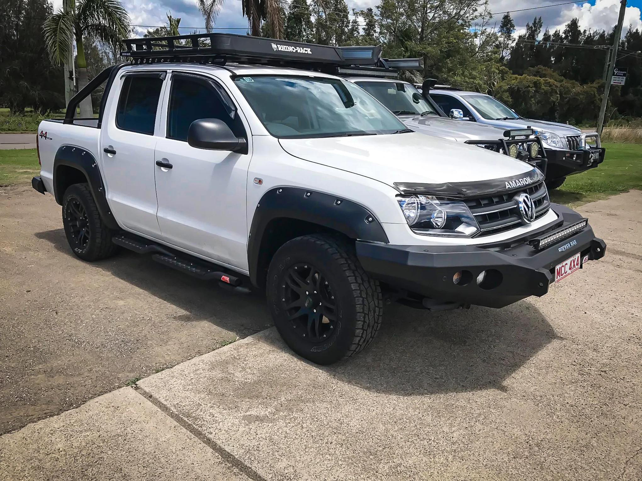 Amarok 2011-On 078-01SQ Rocker Bull Bar No Loop Package - SKU MCC-04001-7801SQ - Image 3
