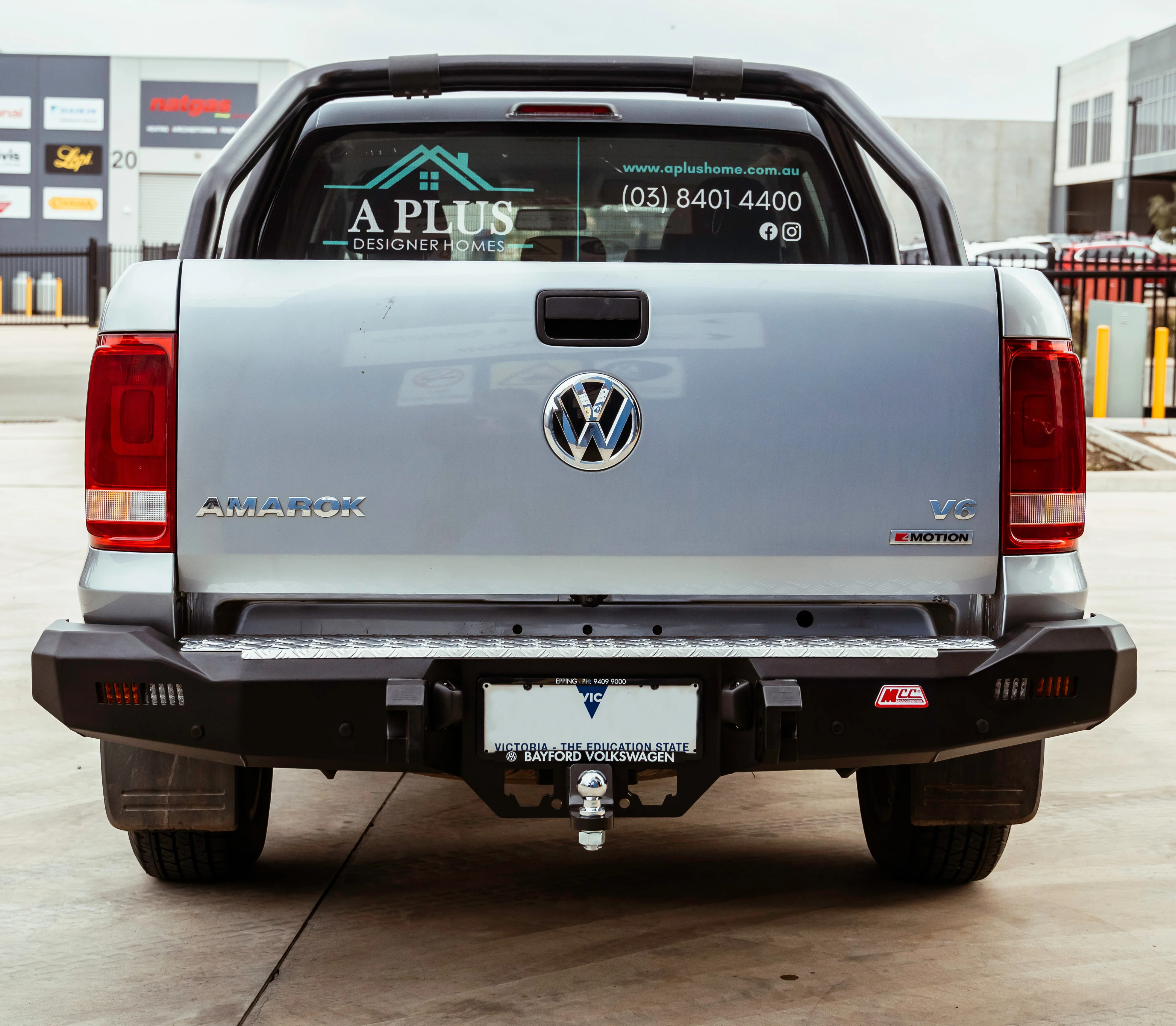 Amarok 2011-On 022-01 Rocker Rear Bar Package - SKU MCC-04001-201 - Image 3