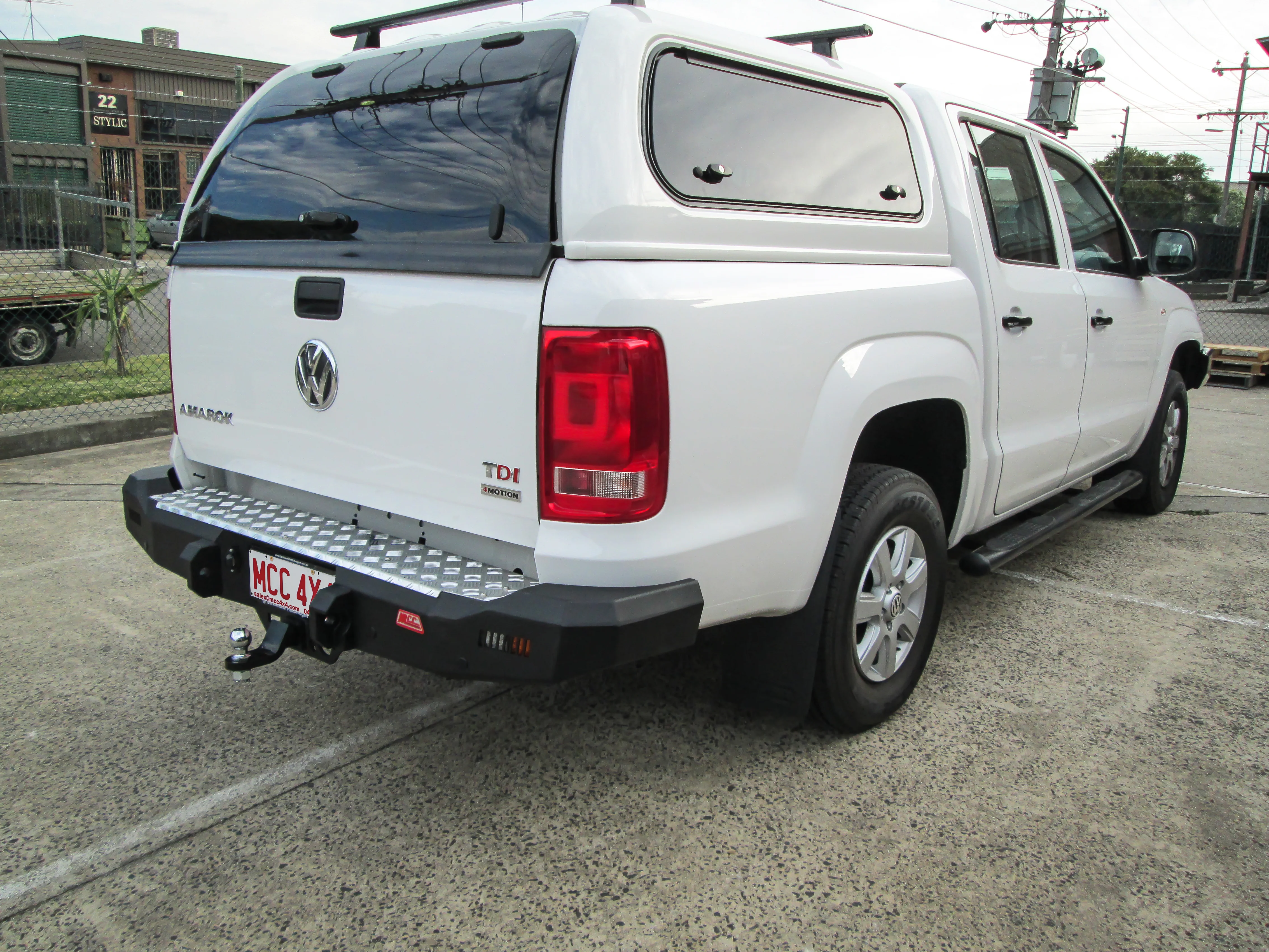 Amarok 2011-On 022-01 Rocker Rear Bar Package - SKU MCC-04001-201 - Image 5