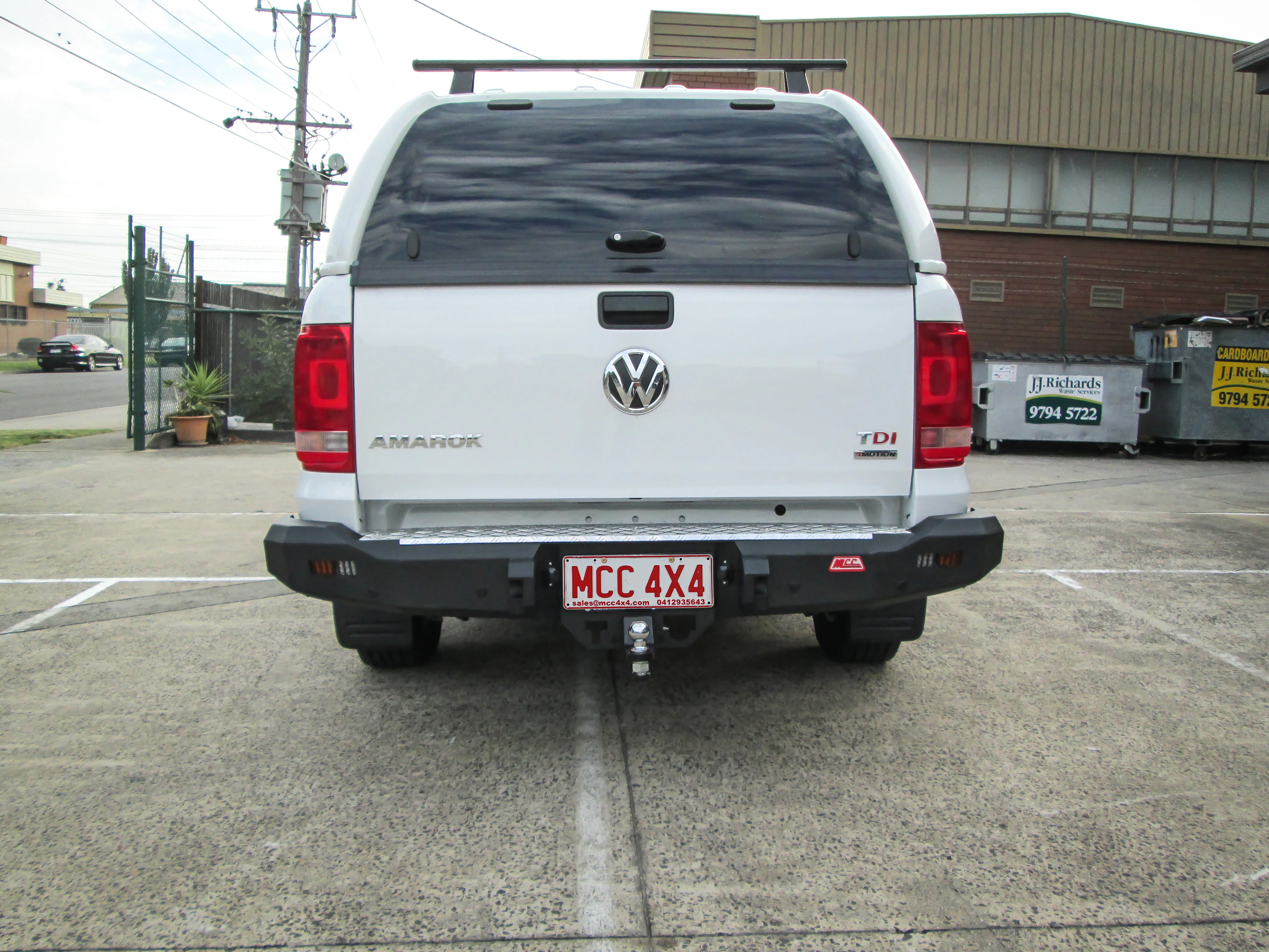 Amarok 2011-On 022-01 Rocker Rear Bar Package - SKU MCC-04001-201 - Image 6