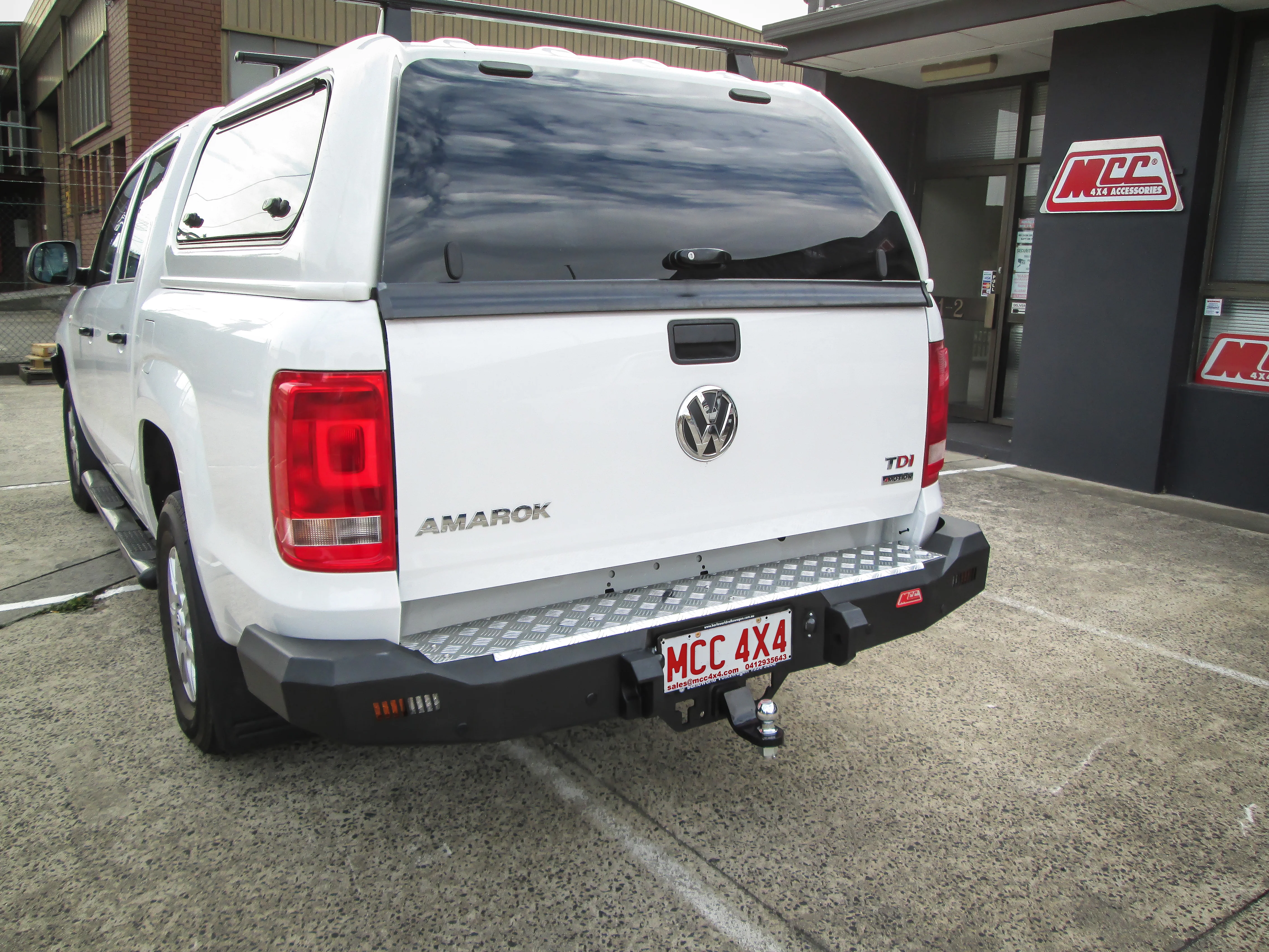 Amarok 2011-On 022-01 Rocker Rear Bar Package - SKU MCC-04001-201 - Image 7