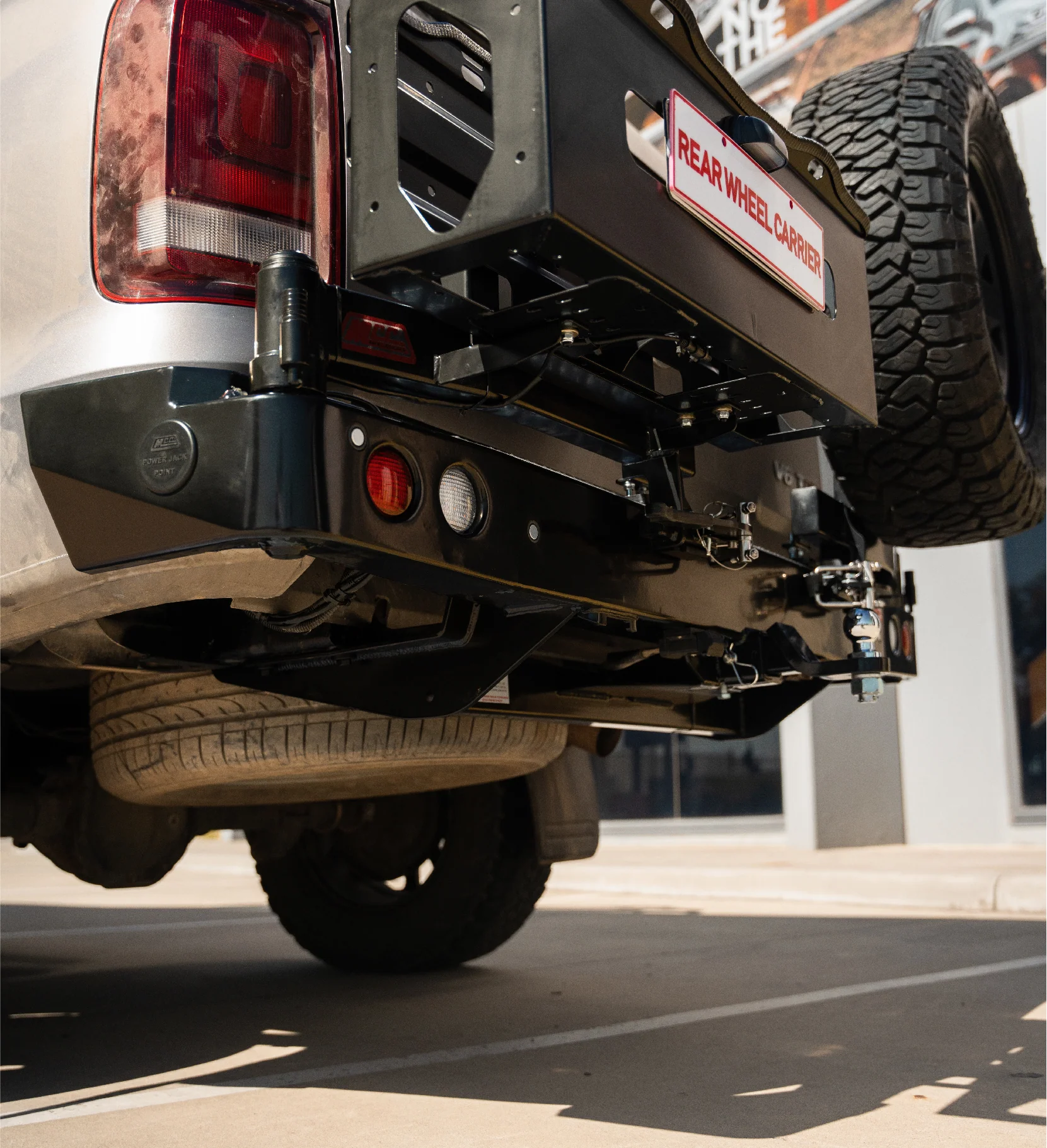 Amarok 2011-On 022-02 Rear Wheel Carrier Double Jerry Can Holder Package - SKU MCC-04001-202PK3 - Image 6