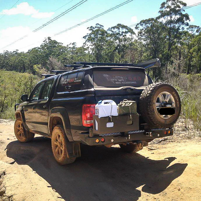 Amarok 2011-On 022-02 Rear Wheel Carrier Double Jerry Can Holder Package - SKU MCC-04001-202PK3 - Image 8