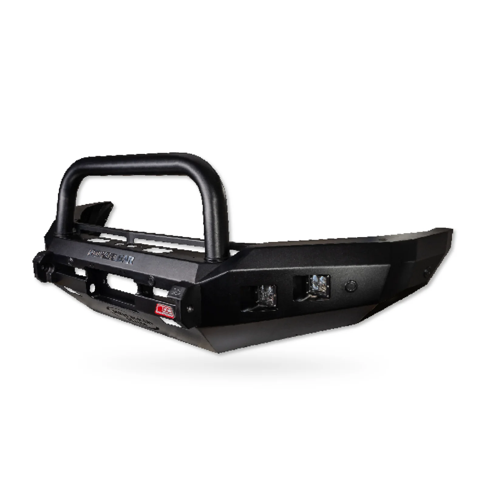 BT50 2025-On Facelift 078-01SQSBL Rocker Bull Bar Single Sand Black Loop Package