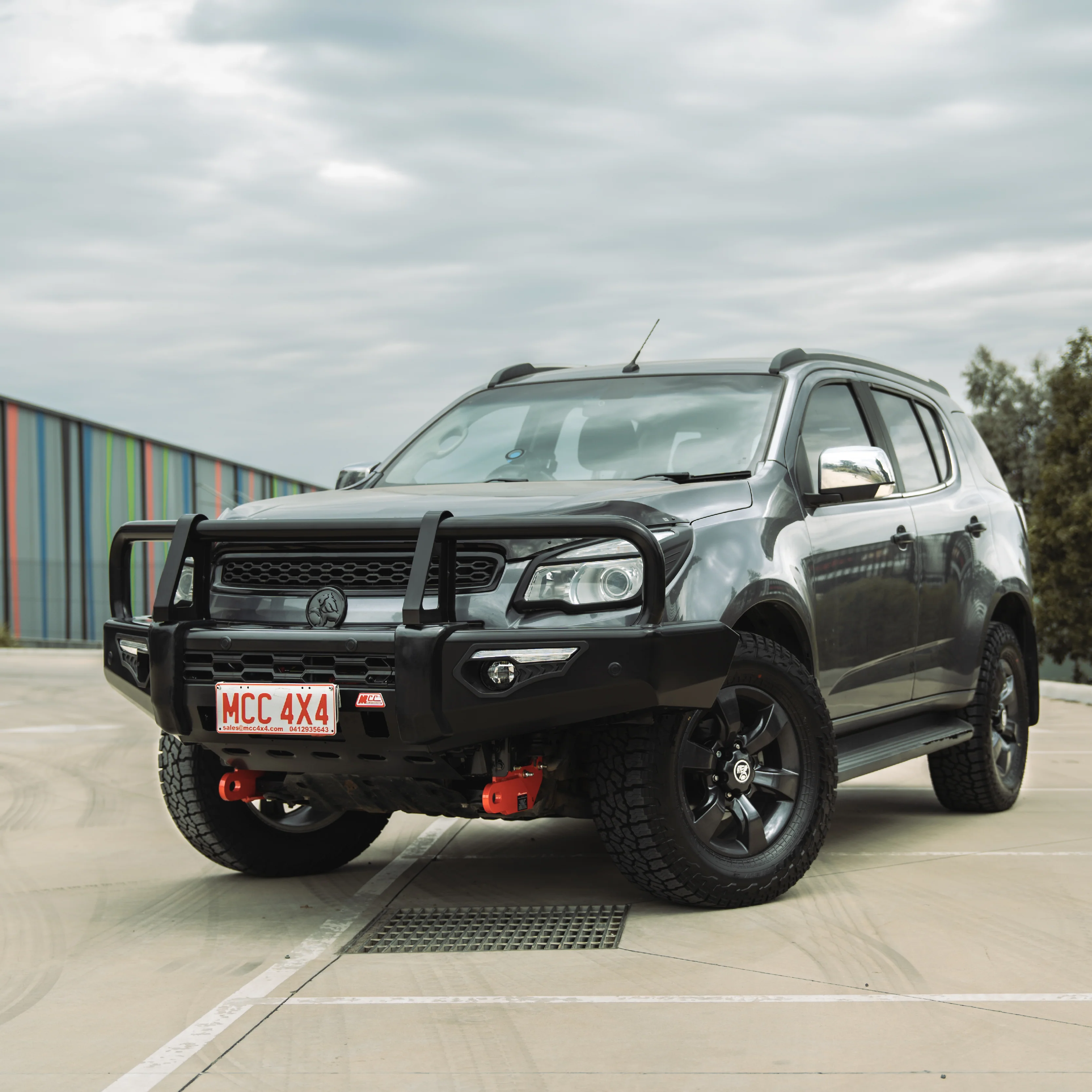 Dmax/Colorado MUX/ Trail Blazer 2012-2020 Rated Recovery Points (Pair) Suitable with all MCC Bull Bars - Image 3