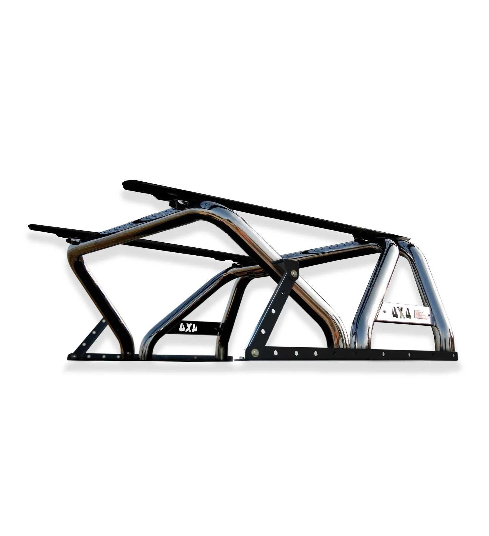Dmax/Colorado RT RG 2012-2019 03205STR Swing Sport Bar Stainless Tube with Roof Rack Package - SKU MCC-08002-05S185TR