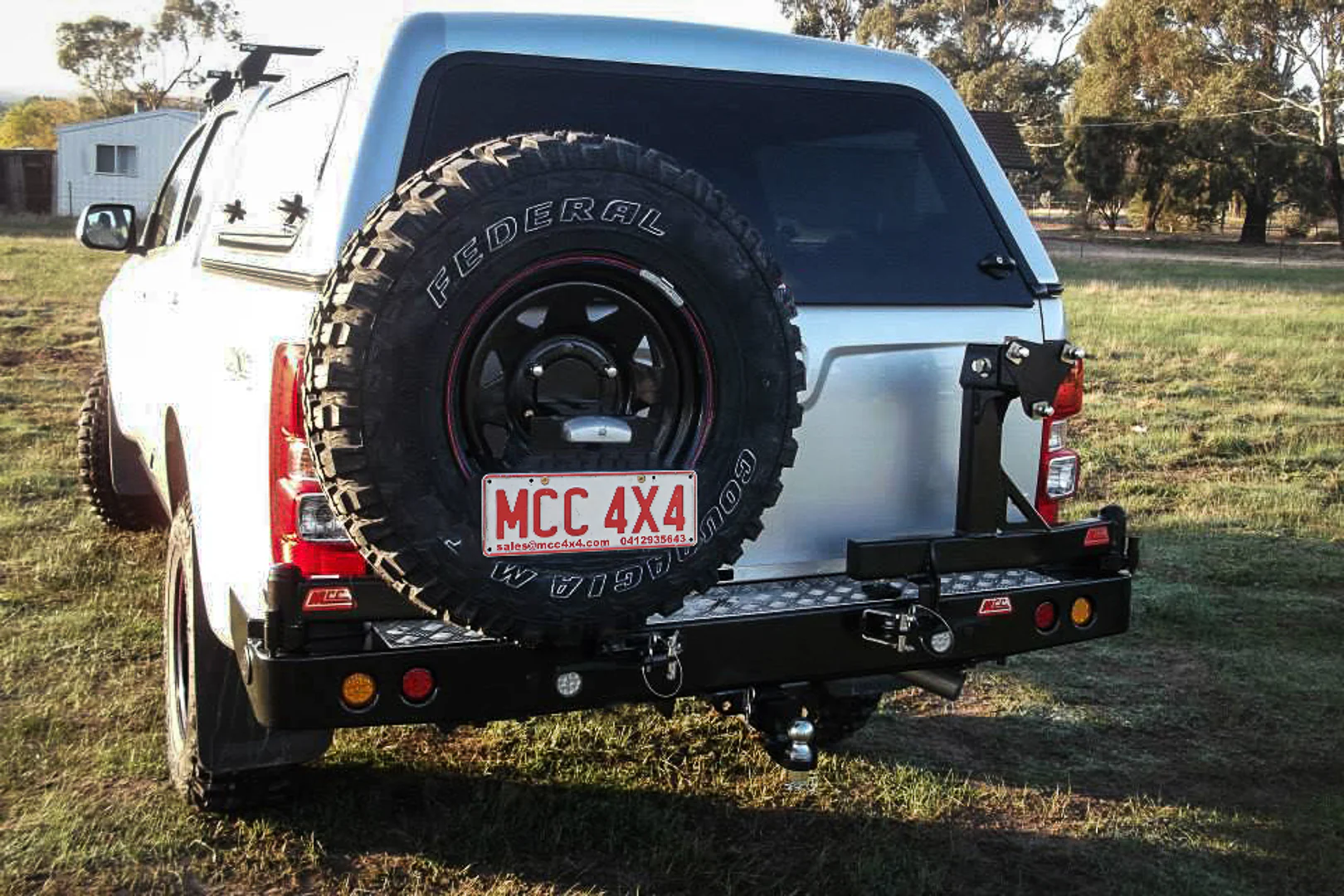 Dmax/Colorado RT RG 2012-2019 022-02 Rear Wheel Carrier Dual Wheels Carrier Package - SKU MCC-08002-202PK1 - Image 2