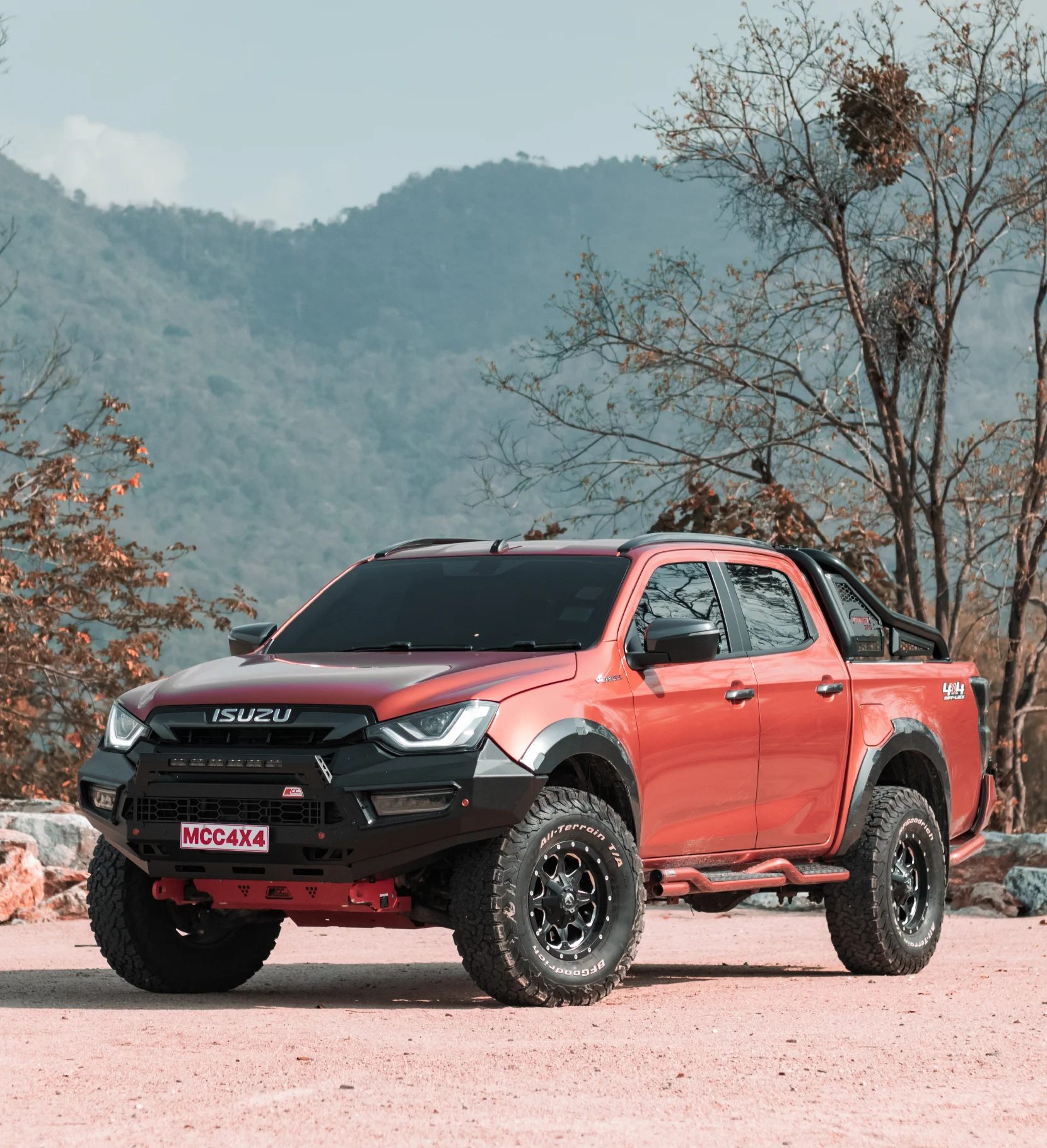 Dmax RG 2020-Present 909-01 Alloy Pegasus Bull Bar Bumper Replacement Package - SKU MCC-08007-901 - Image 3