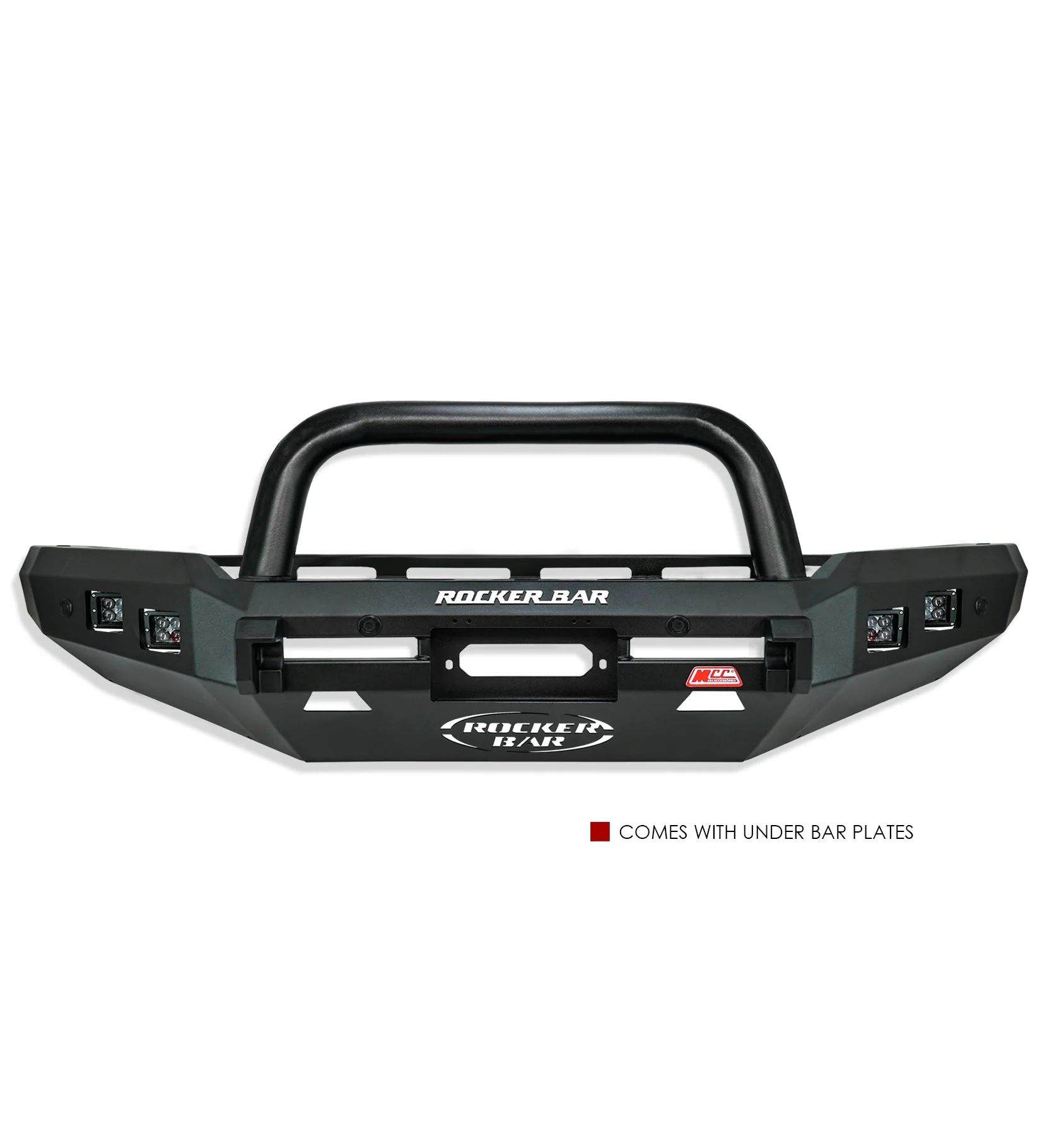 Dmax RG 2020-Present 078-01SQSBL Rocker Bull Bar Single Sand Black Loop Package - SKU MCC-08007-7801SQSBL - Image 2