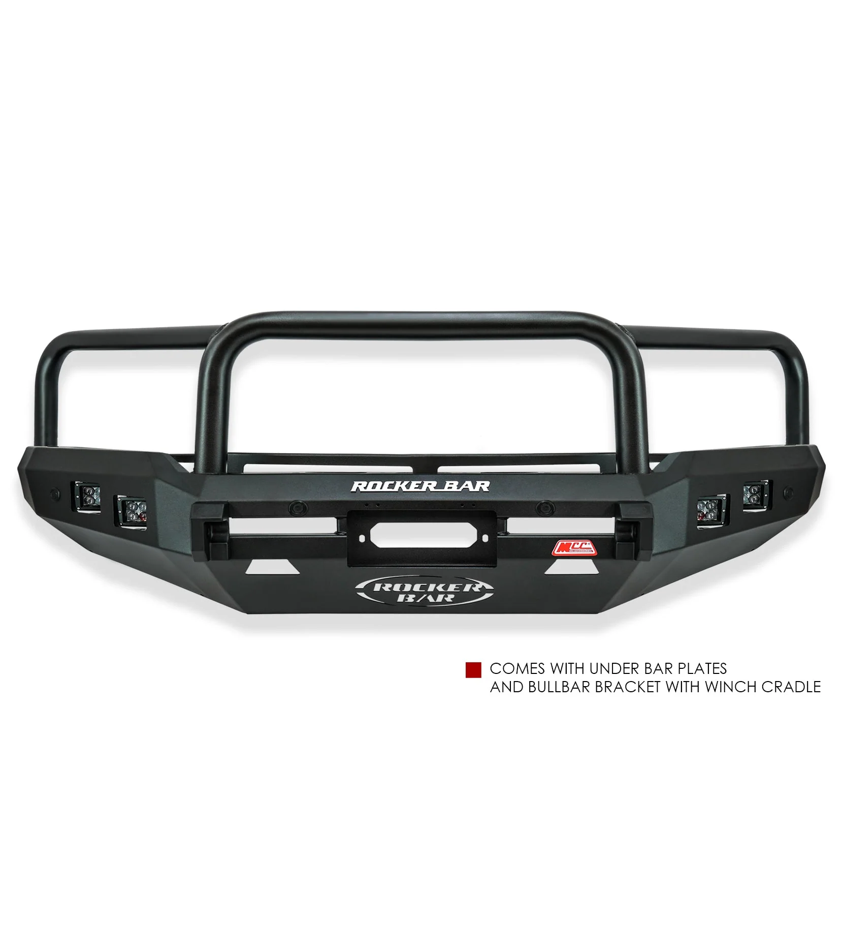 Dmax RG 2020-Present 078-02SQ Rocker Bull Bar Triple Loops Package - SKU MCC-08007-7802SQ - Image 2