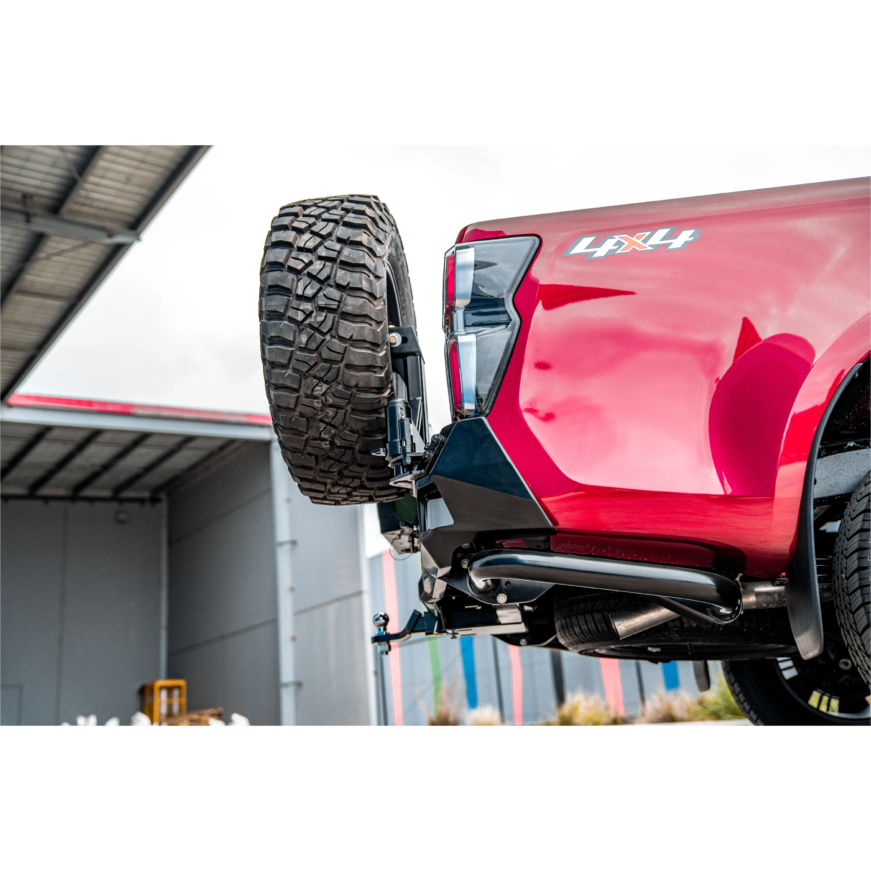 Dmax RG/BT50 TF 2020-Present 022-02 Rear Wheel Carrier Single Jerry Can Holder Package - SKU MCC-08007-202PK2 - Image 5