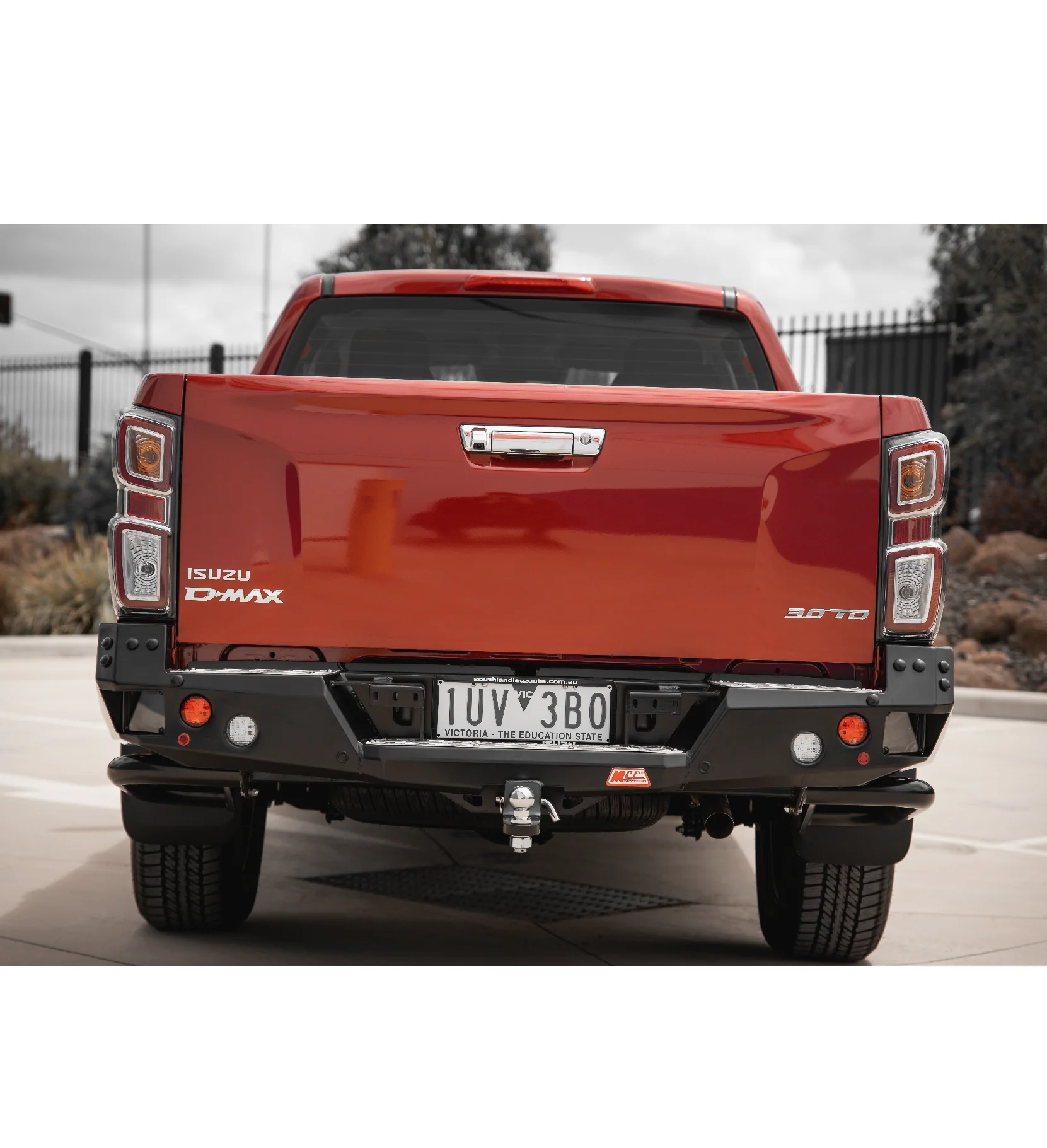 Dmax RG/BT50 TF 2020-Present 022-02 Rear Wheel Carrier Bar Only Package - SKU MCC-08007-202 - Image 3