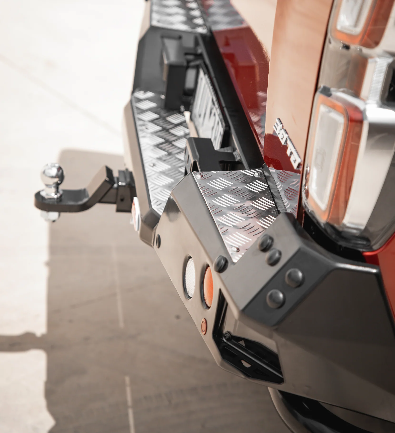 Dmax RG/BT50 TF 2020-Present 022-02 Rear Wheel Carrier Bar Only Package - SKU MCC-08007-202 - Image 7