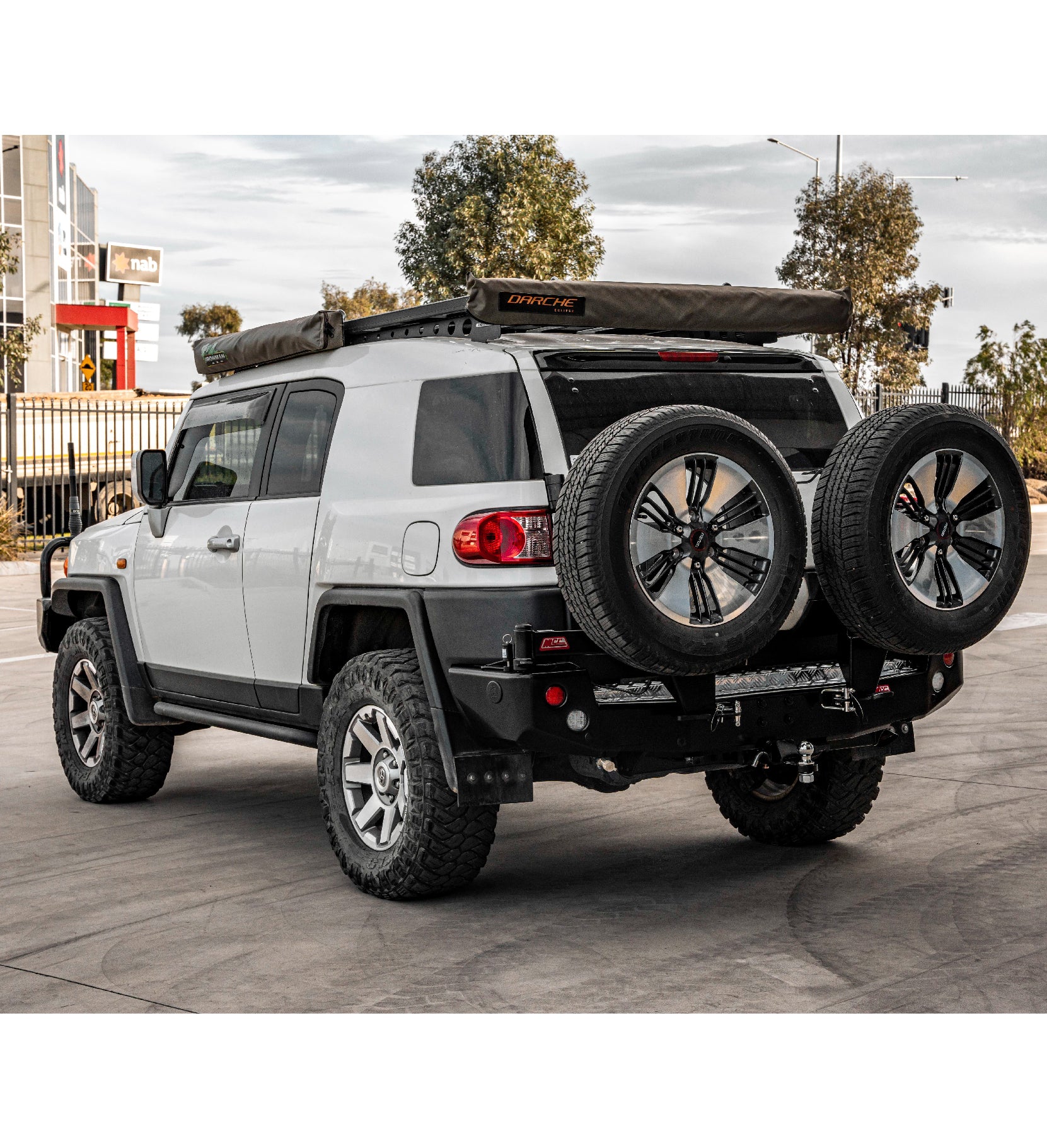 FJ Cruiser XJ10 2006-2017 022-02 Rear Wheel Carrier Bar - 022-02 Rear Wheel Carrier Dual Wheels Carrier Package - SKU MCC-01012-202PK1 - Image 4