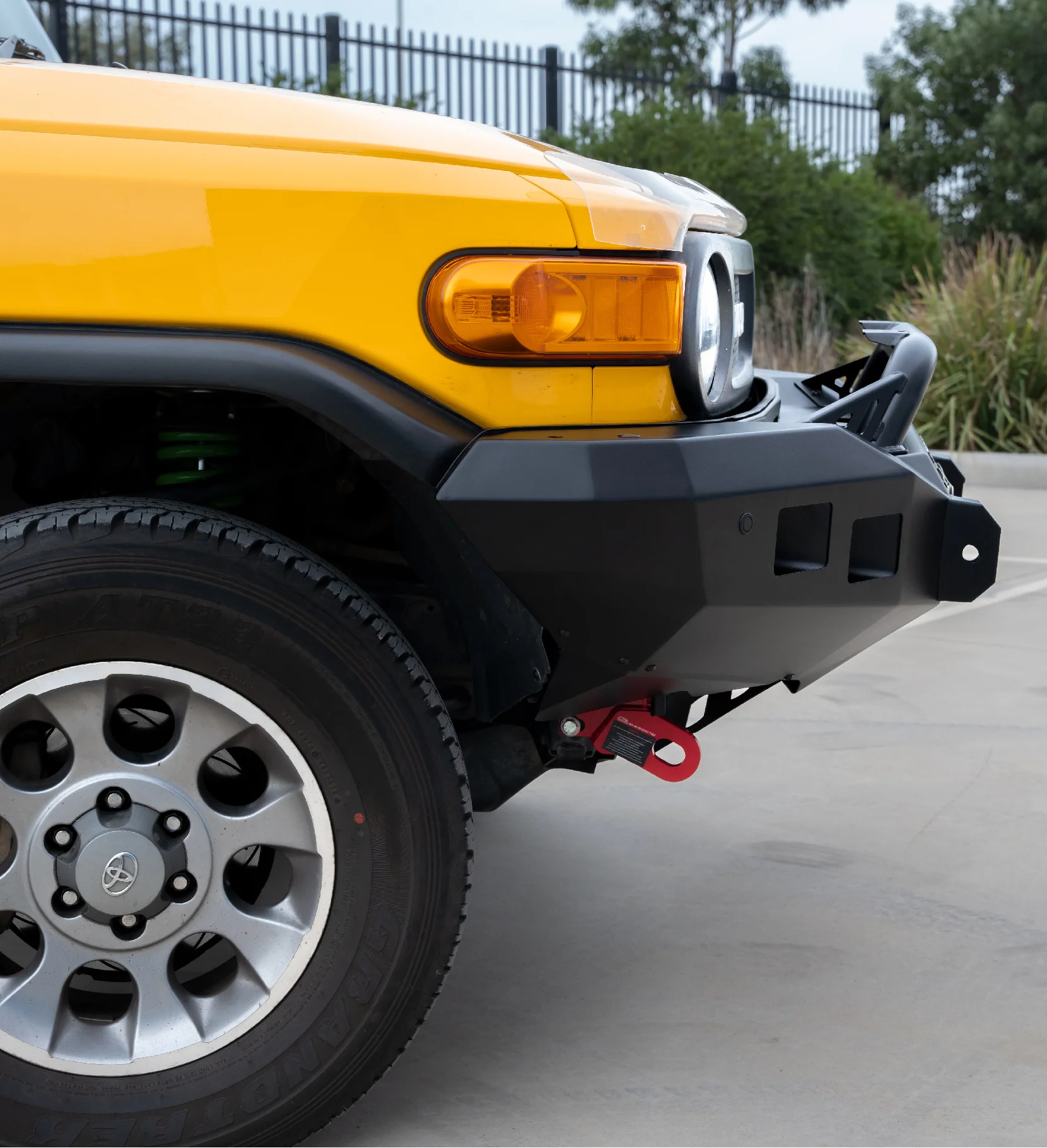 FJ Cruiser XJ10 2006-2017 078-01SQL Rocker Bull Bar Single Low Loop Package - SKU MCC-01012-7801SQL - Image 6