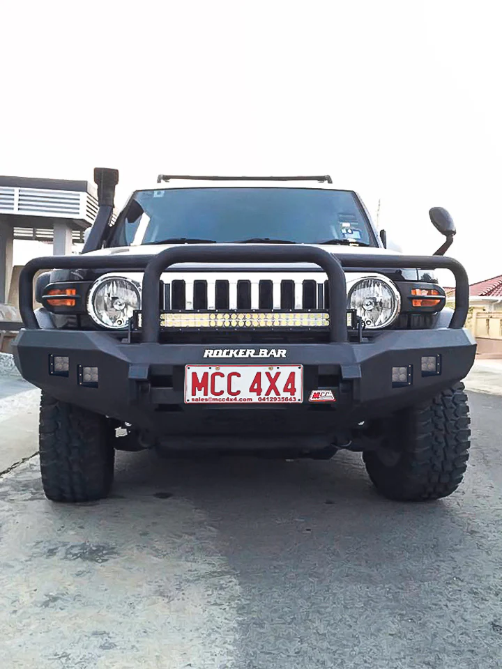 FJ Cruiser XJ10 2006-2017 078-02SQ Rocker Bull Bar Triple Loops Package - SKU MCC-01012-7802SQ - Image 4