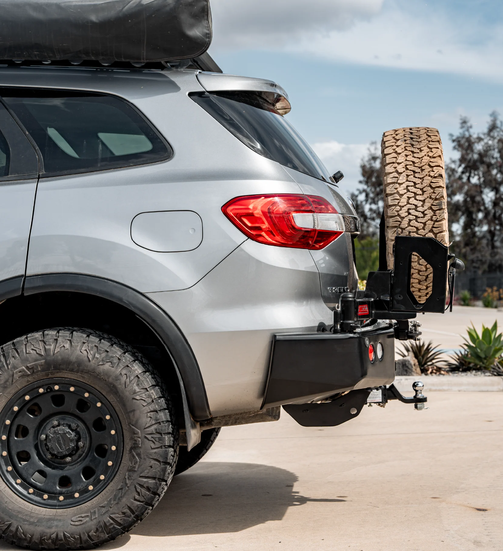 Ford Everest 2016-2021 022-02 Rear Wheel Carrier Single Jerry Can Holder Package - SKU MCC-05007-202PK2 - Image 5
