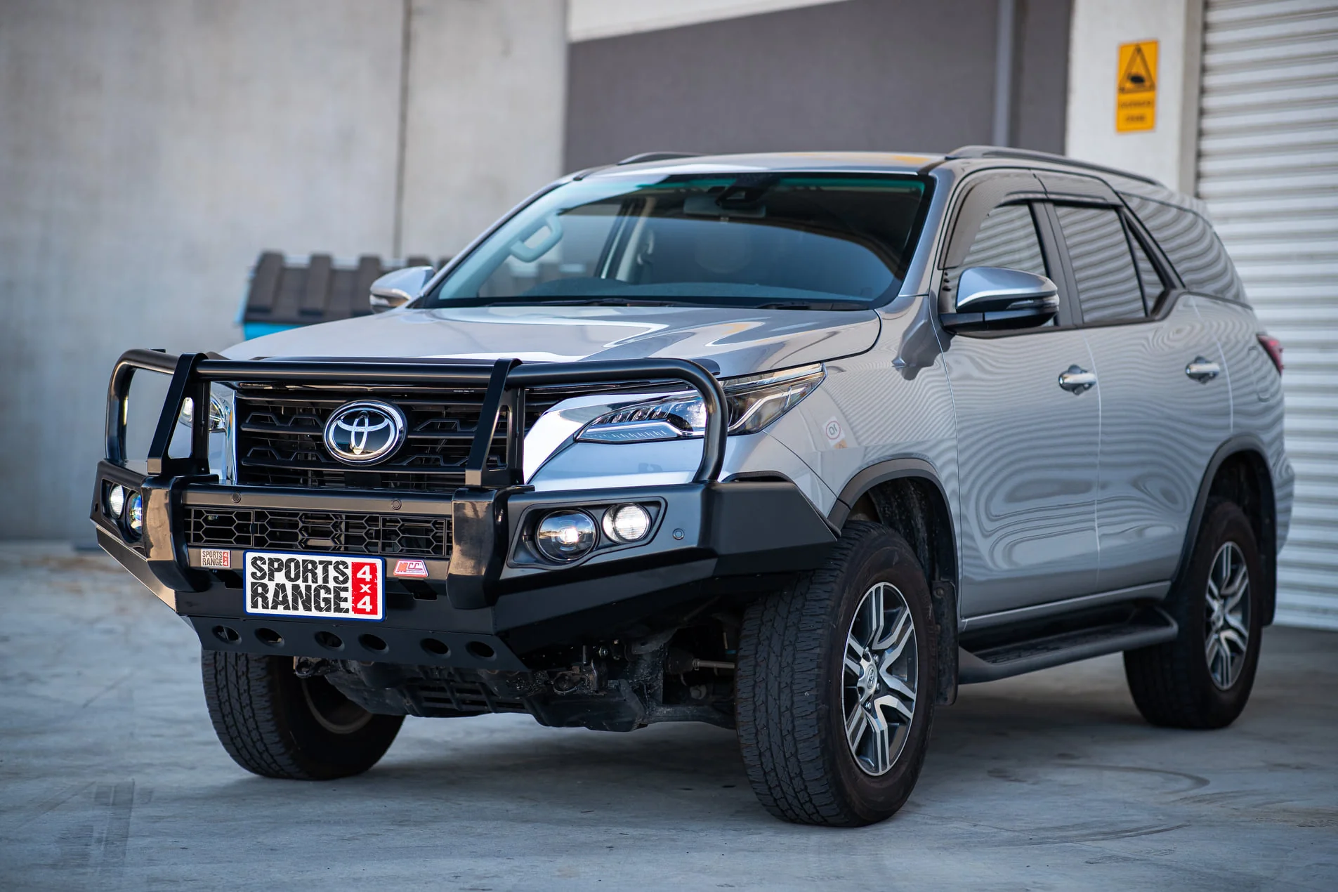 Fortuner 21-On (6/20) 707-02 Falcon Bull Bar Black A-Frame Package (LED Foglight) - SKU MCC-01022-702FOGUP - Image 4