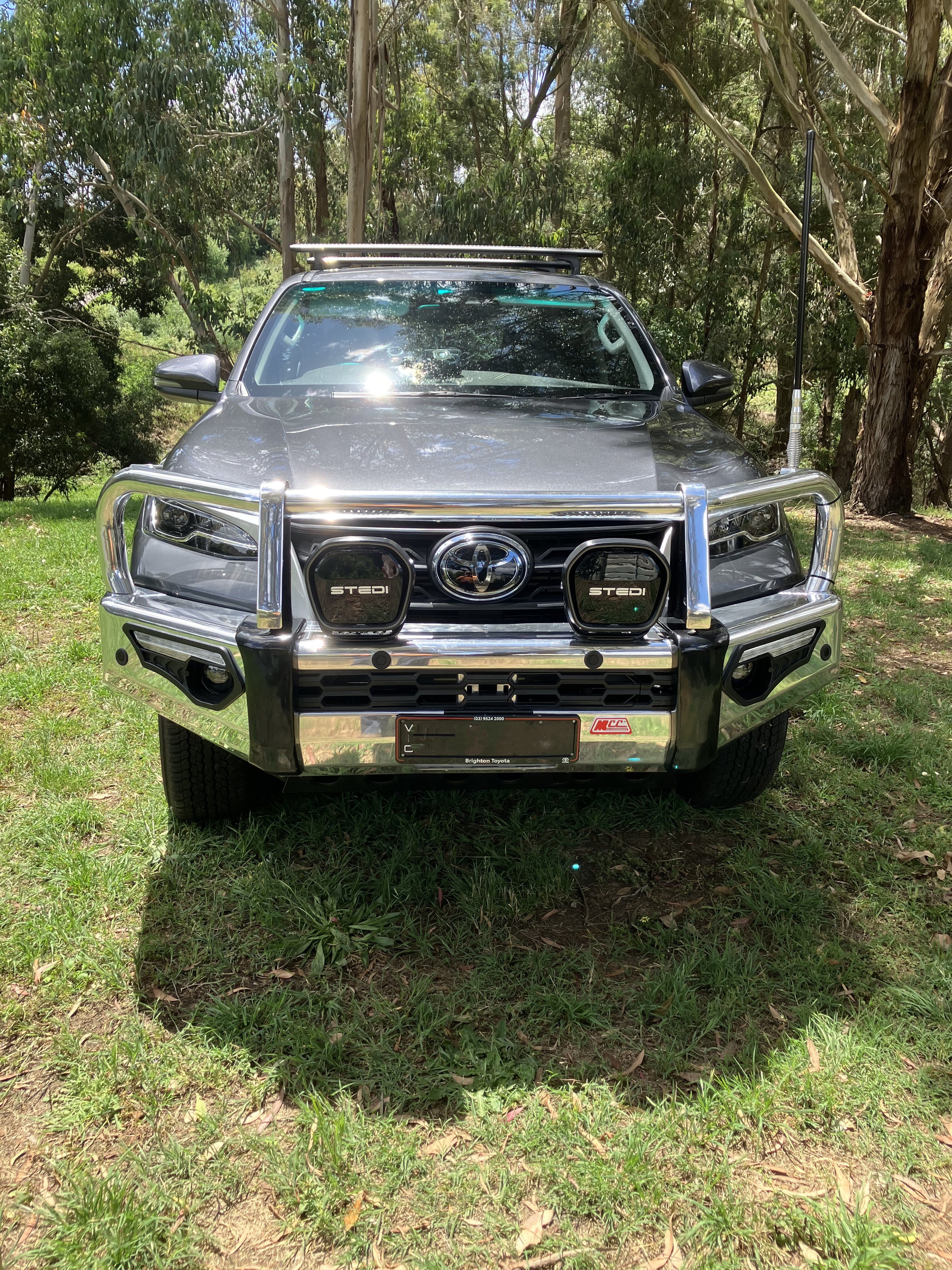 Fortuner 21-On (6/20) 808-02A Alloy Phoenix Bull Bar A-Frame Package - SKU MCC-01022-802AW - Image 4
