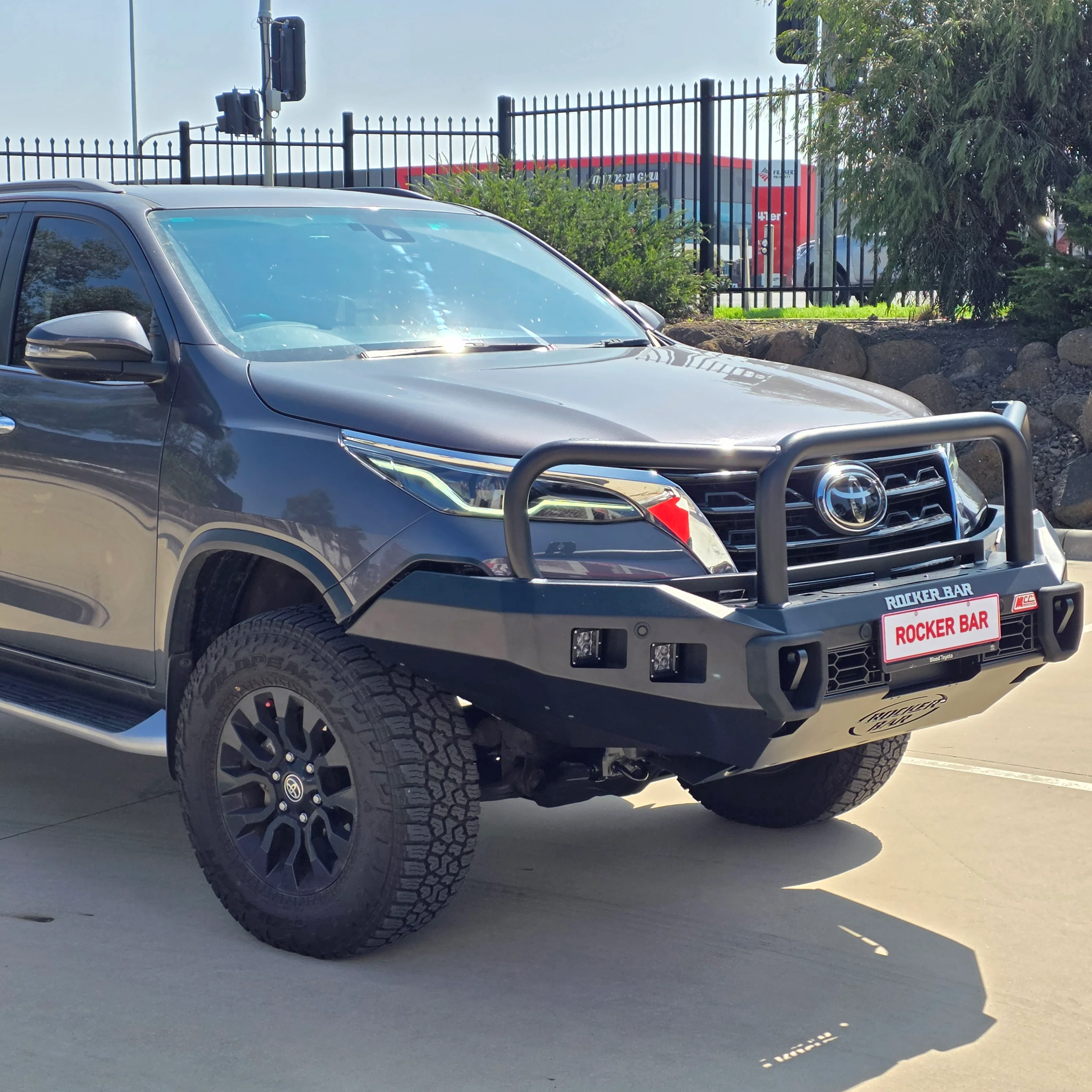 Fortuner 21-On (6/20) 078-02SQ Rocker Bull Bar Triple Loops Package - SKU MCC-01022-7802SQ - Image 3