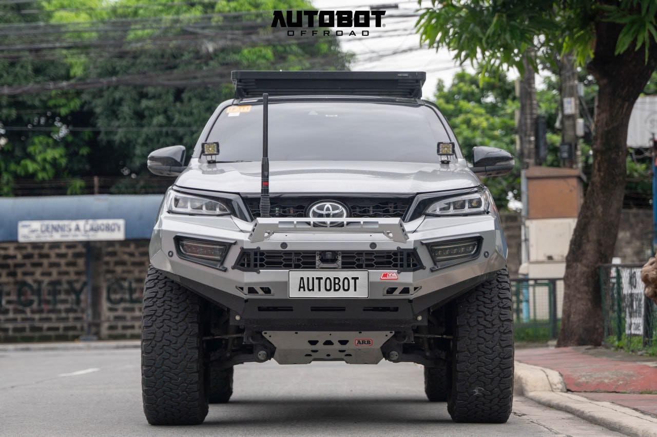 Fortuner 21-On (6/20) 909-01 Alloy Pegasus Bull Bar Bumper Replacement Package - SKU MCC-01022-901 - Image 3