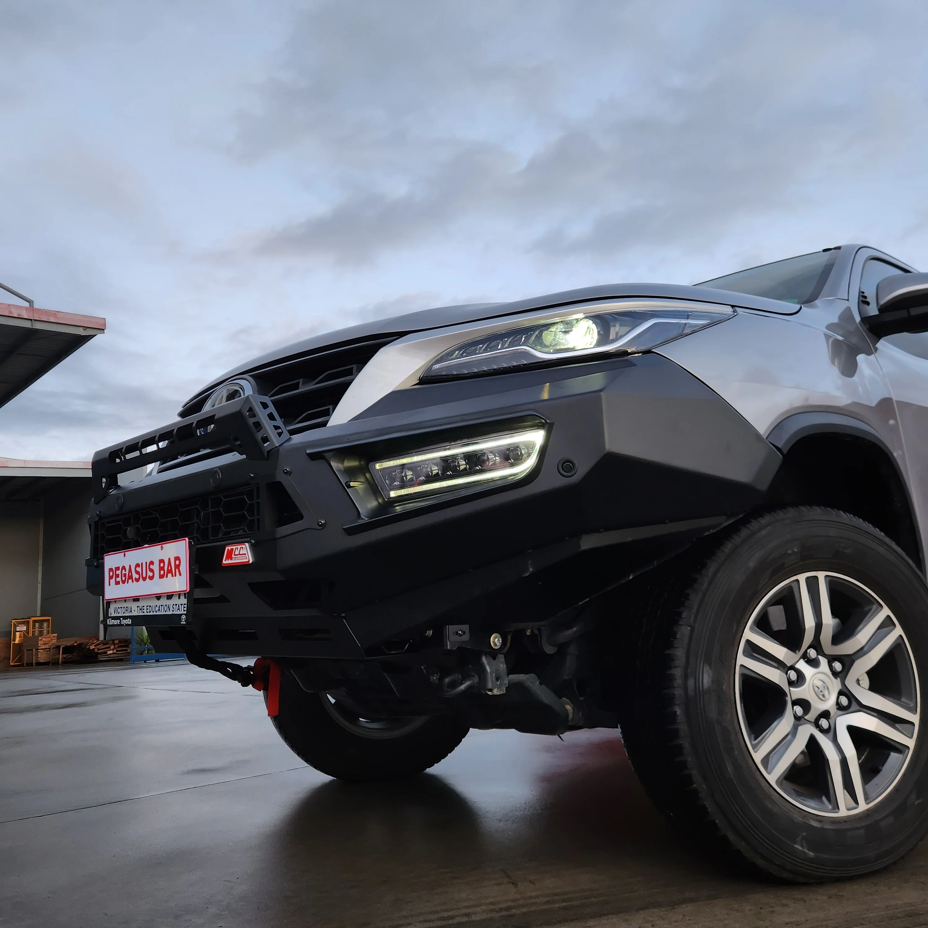 Fortuner 21-On (6/20) 909-01 Alloy Pegasus Bull Bar Bumper Replacement Package - SKU MCC-01022-901 - Image 8