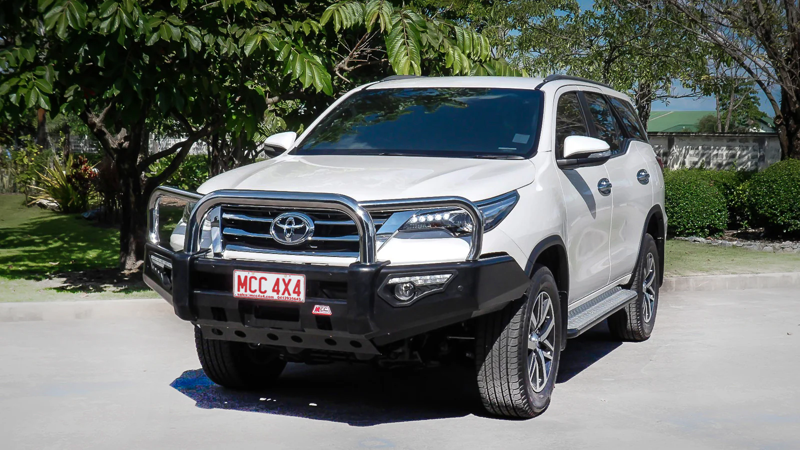 Fortuner 2015-2020 808-01 Phoenix Bull Bar Triple Stainless Loops Package - SKU MCC-01018-801 - Image 4