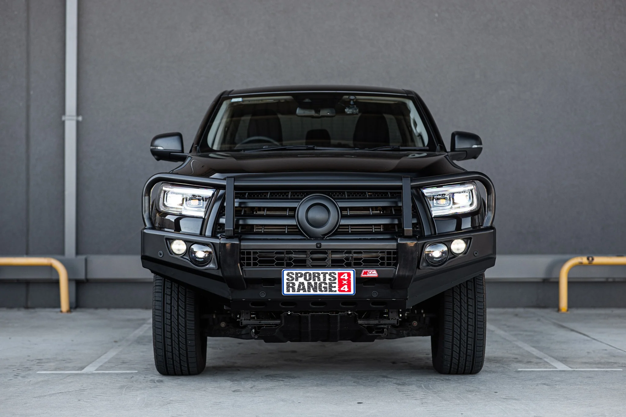 Great Wall Cannon 09/20 to Current - 707-02 Falcon Bull Bar Black A-Frame Package (No Foglight) - SKU MCC-11002-702UP - Image 3