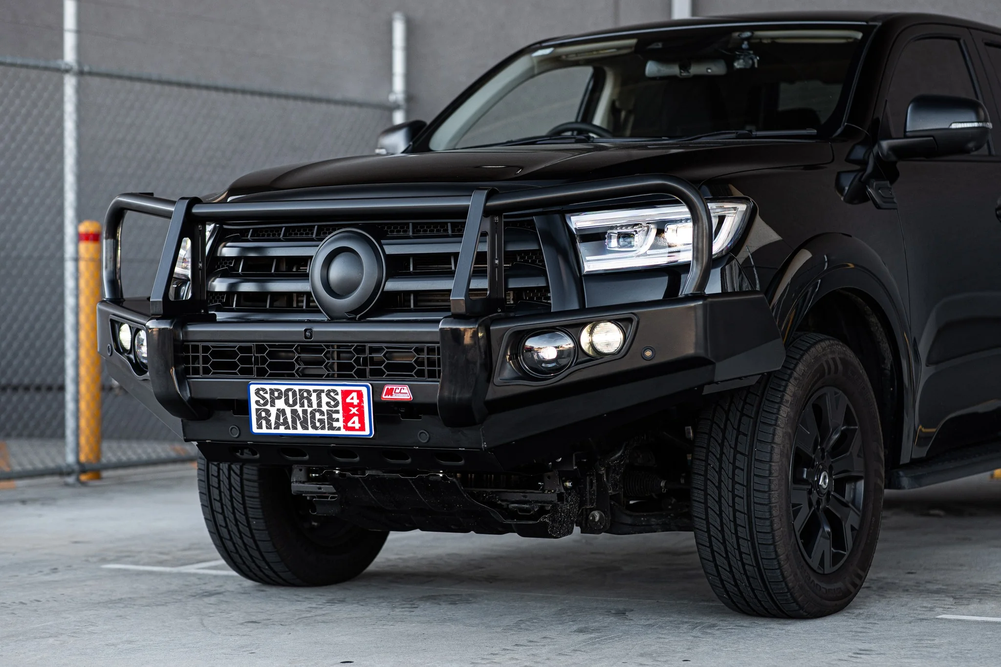 Great Wall Cannon 09/20 to Current - 707-02 Falcon Bull Bar Black A-Frame Package (No Foglight) - SKU MCC-11002-702UP - Image 4