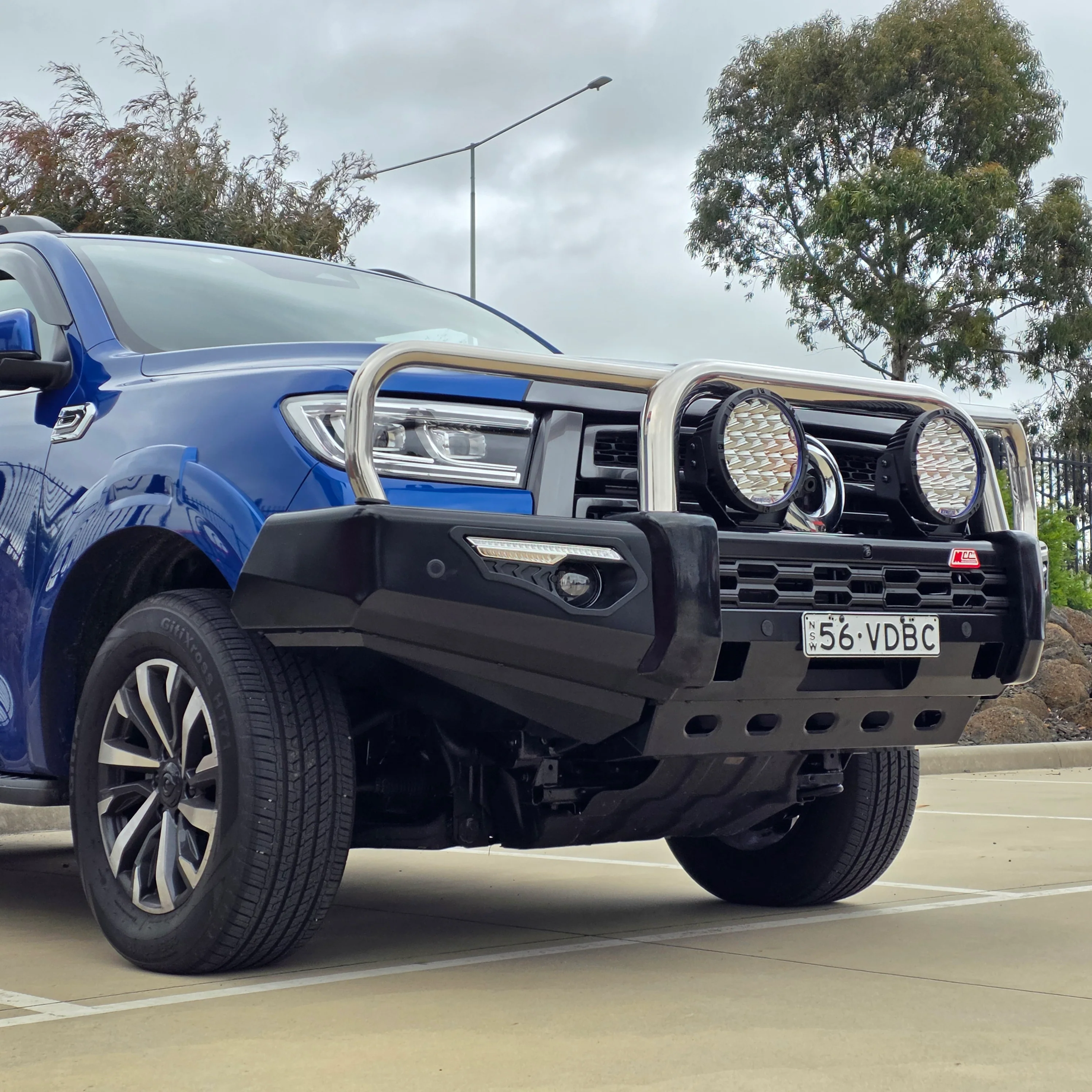Great Wall Cannon 2025-On Facelift 2025-On 808-01 Phoenix Bull Bar Triple Stainless Loops Package - Image 6