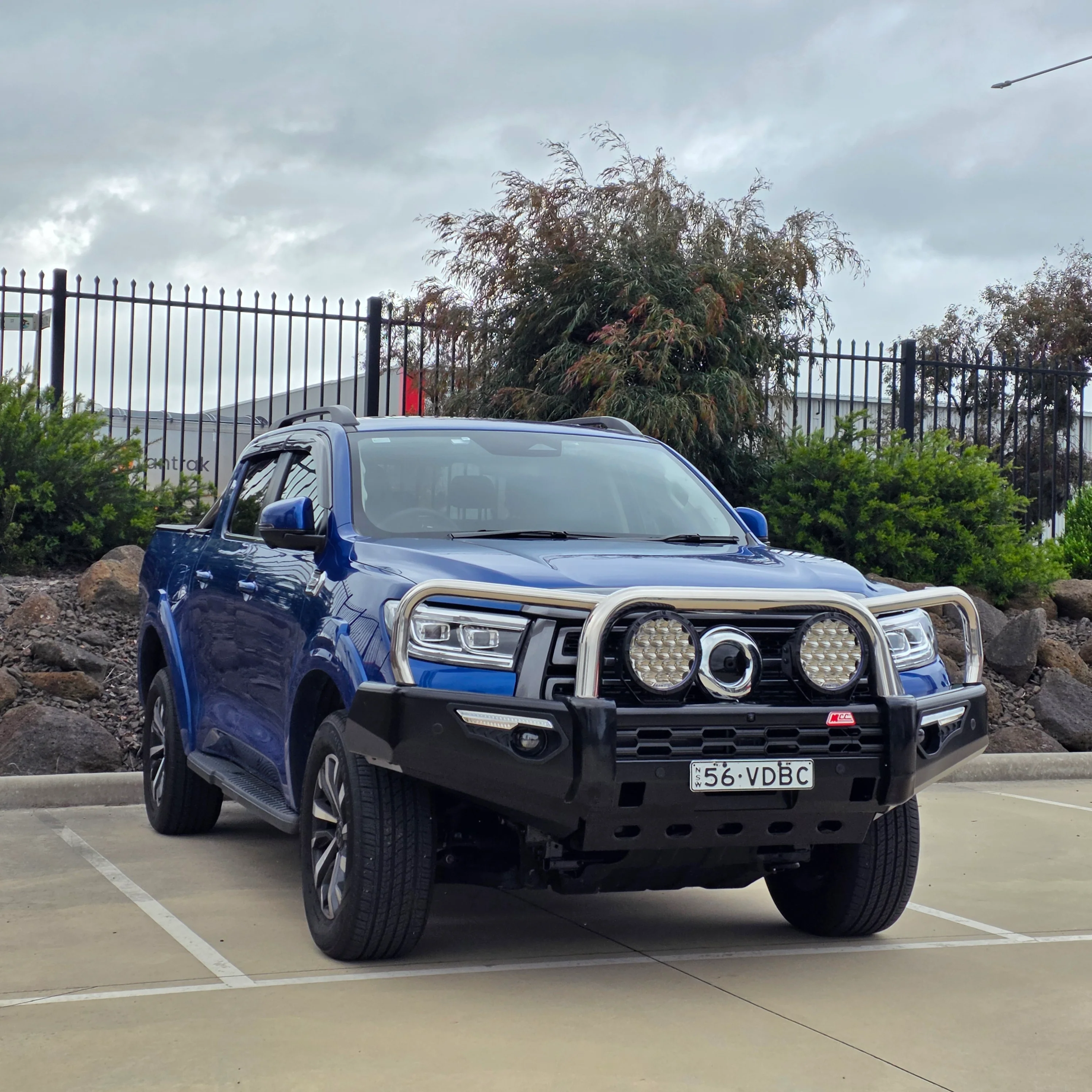 Great Wall Cannon 2025-On Facelift 2025-On 808-01 Phoenix Bull Bar Triple Stainless Loops Package - Image 9