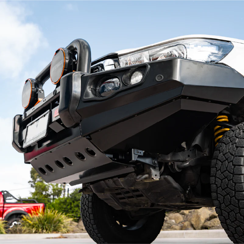 Hilux N80 2016-2020 707-01 Falcon Bull Bar Single Black Loop Package (LED Foglight) - SKU MCC-01017-701SBLFOG - Image 6