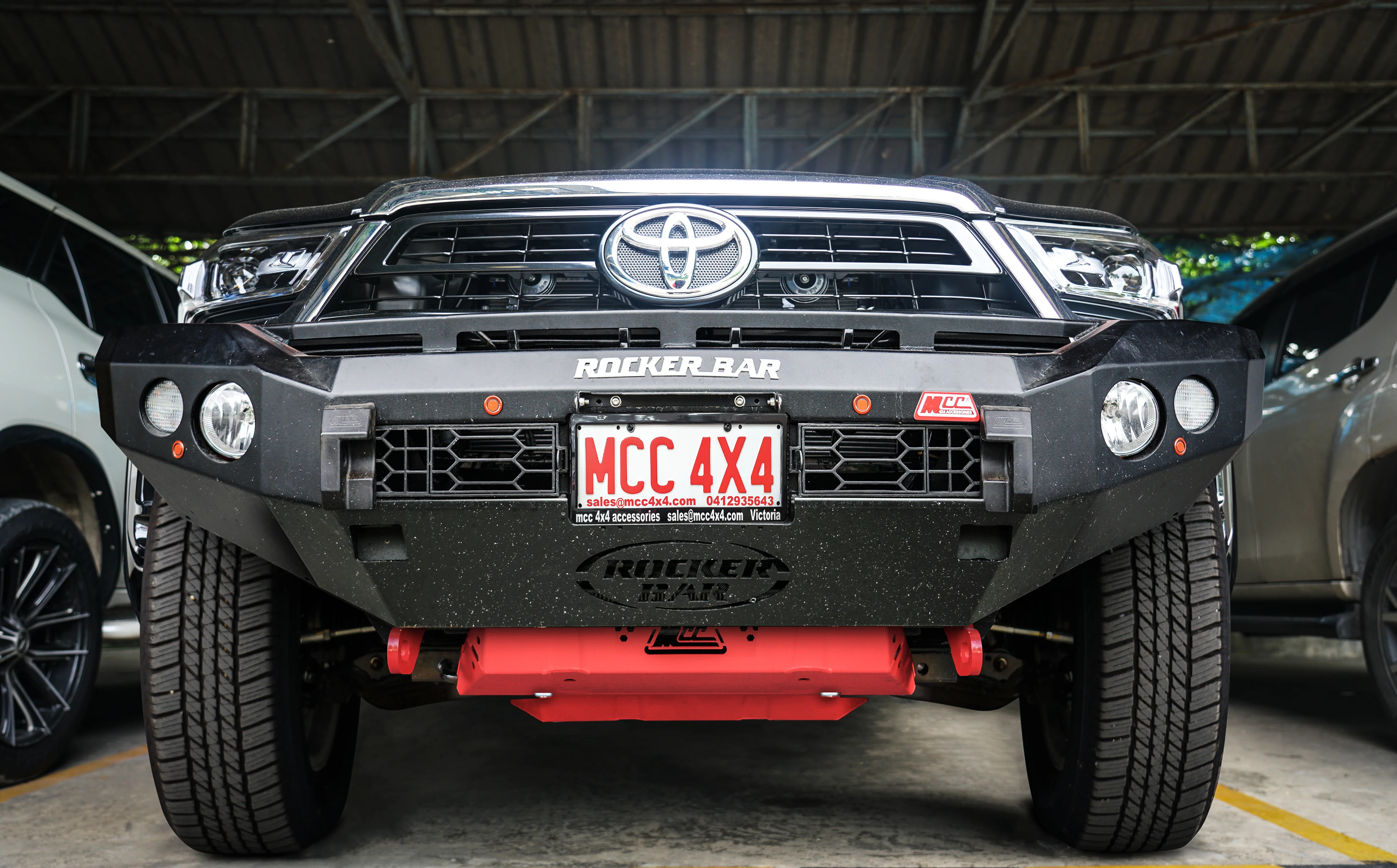 Hilux N80 2016-2024 MCC - 3 Piece Bash plate Cover Steering, Sump, Transmission - SKU MCC-01017-Bashplate1 - Image 3